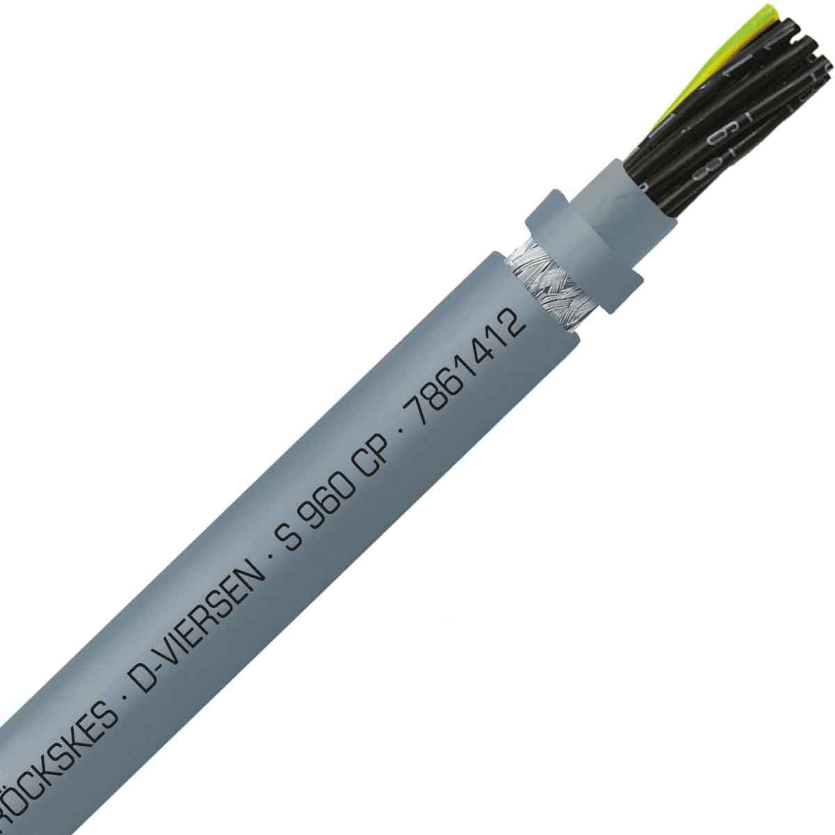 SAB 7861412 S 960 CP - 14 AWG/12c, shielded oil resistant continuous flex PUR data cable, UL, CSA, CE, RoHS SAB 7861412 S 960 CP - 14 AWG/12c, shielded oil resistant continuous flex PUR data cable, UL, CSA, CE, RoHS