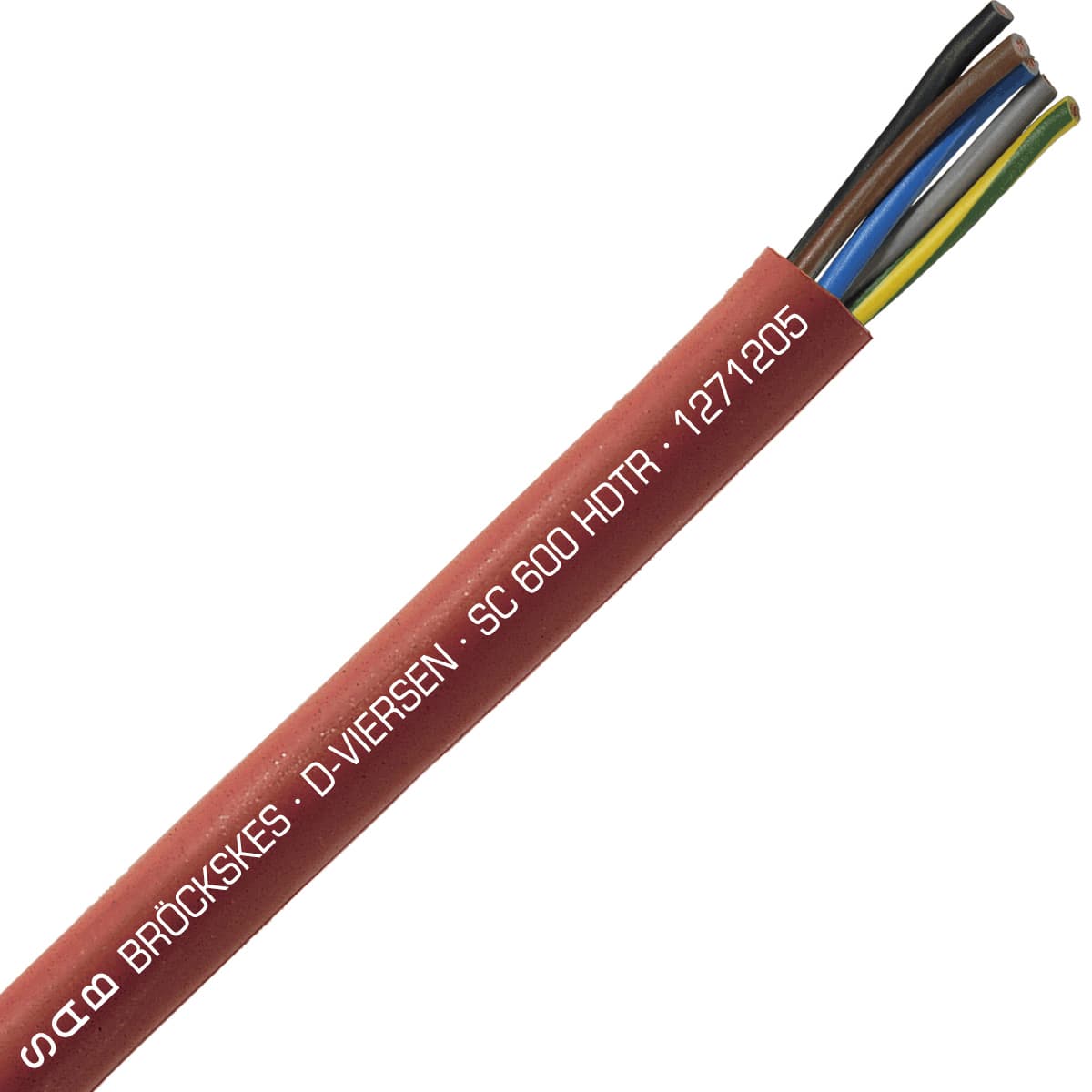 SAB 1271205 SC 600 HDTR - 20 AWG/5c, tear resistant high temperature silicone cable, UL, CSA, CE, RoHS SAB 1271205 SC 600 HDTR - 20 AWG/5c, tear resistant high temperature silicone cable, UL, CSA, CE, RoHS