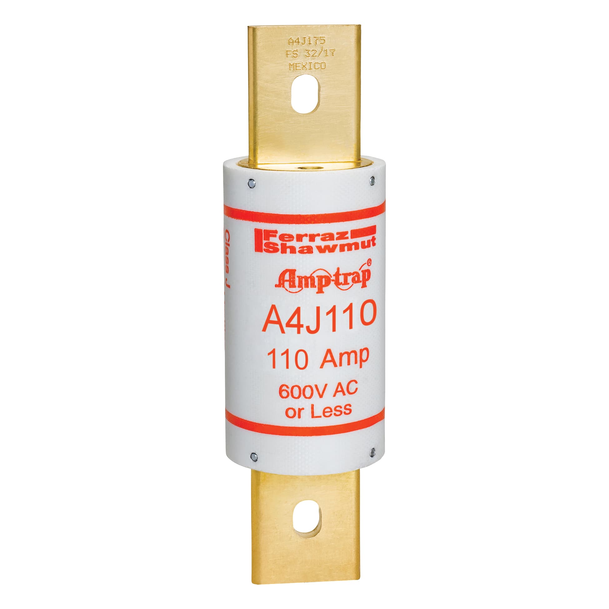 Mersen A4J110 A4J110 Mersen - Fuse A4J - Class J - Fast-Acting 600VAC 300VDC 110A Blade Amp-Trap® Mersen A4J110 A4J110 Mersen - Fuse A4J - Class J - Fast-Acting 600VAC 300VDC 110A Blade Amp-Trap®