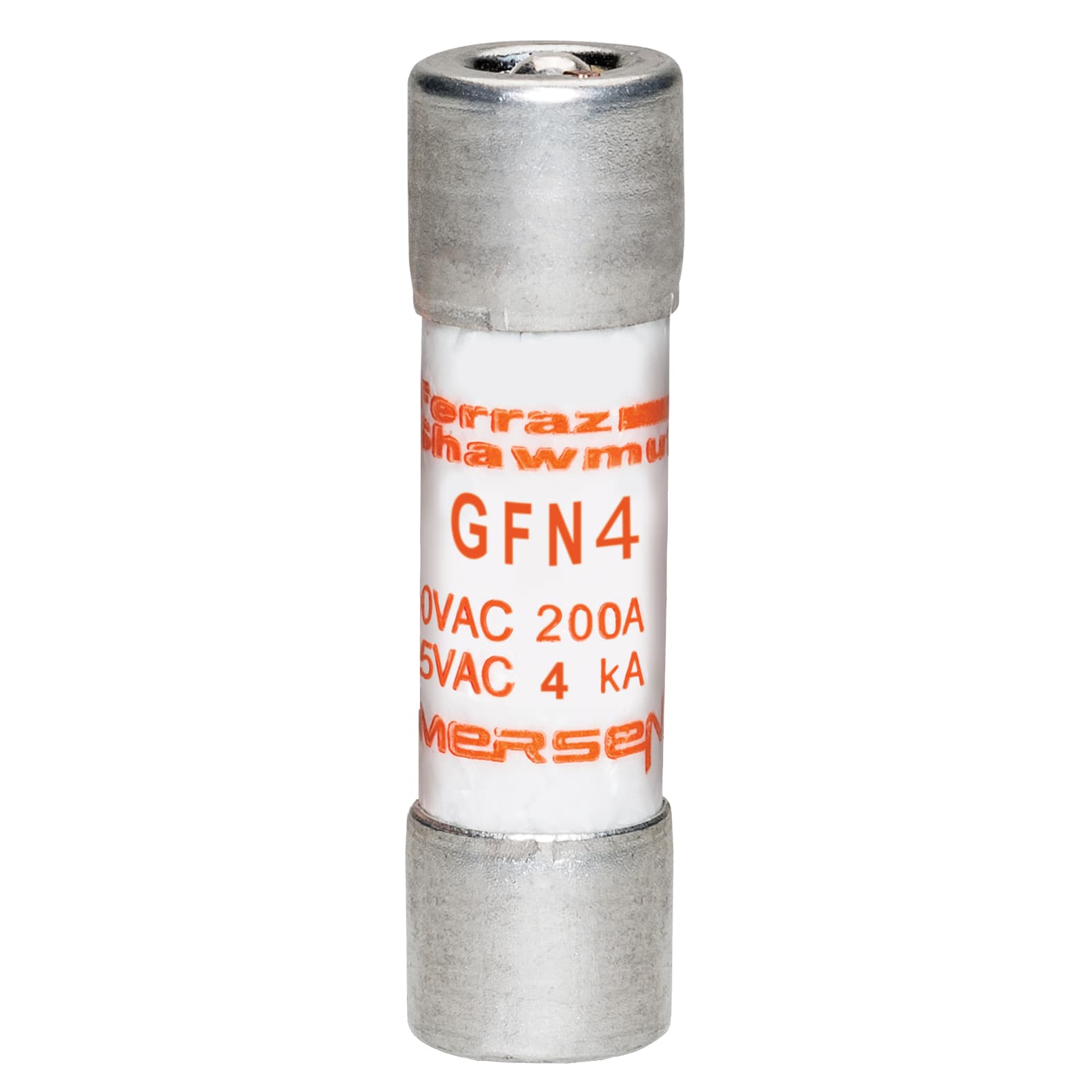 Mersen GFN4 GFN4 Mersen - Fuse GFN - Midget - Time-Delay 250VAC 4A Ferrule Visual Indicator Mersen GFN4 GFN4 Mersen - Fuse GFN - Midget - Time-Delay 250VAC 4A Ferrule Visual Indicator