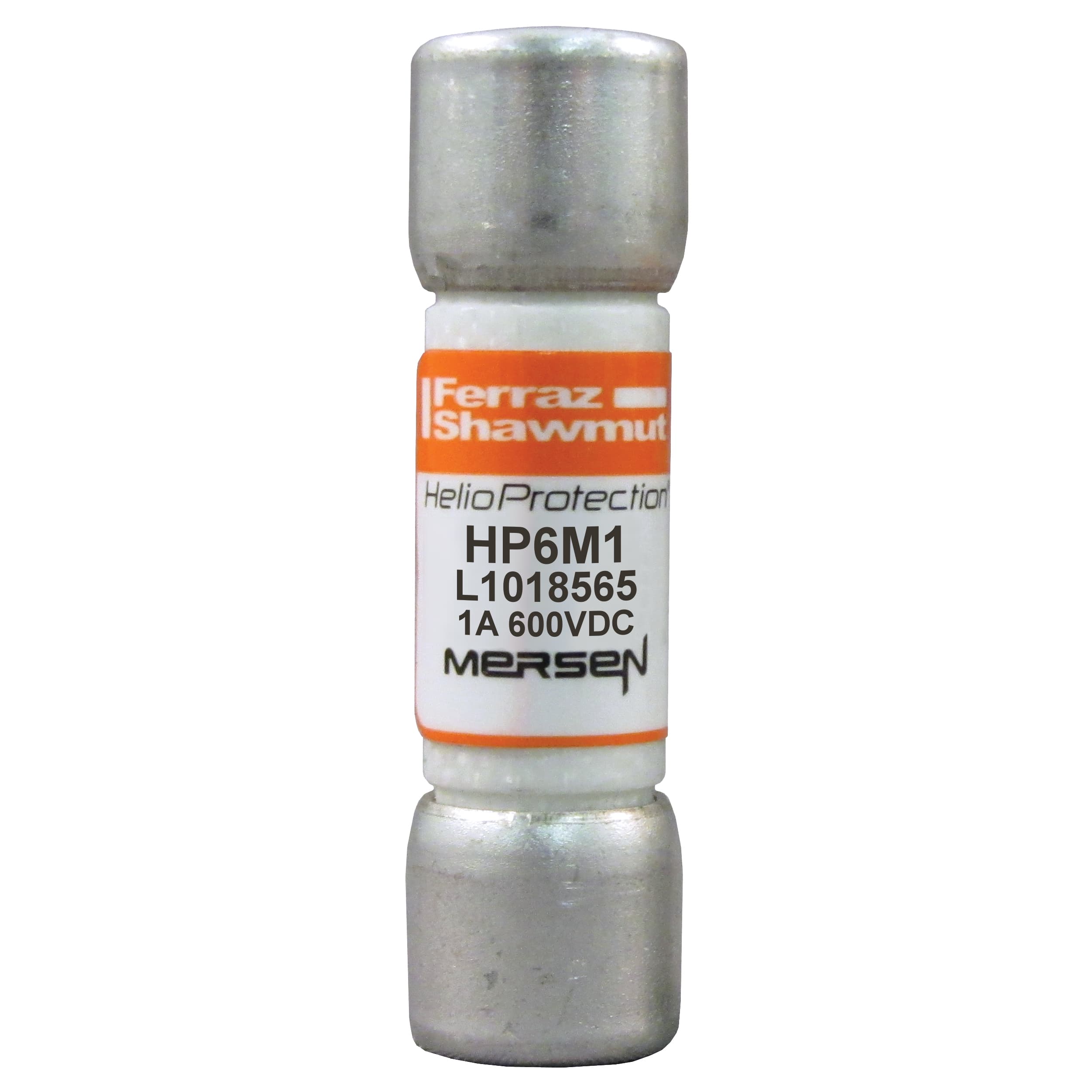 Mersen HP6M1 HP6M1 Mersen Photovoltaic fuse gPV 600VDC UL 1A With Ferrule For Clip Mersen HP6M1 HP6M1 Mersen Photovoltaic fuse gPV 600VDC UL 1A With Ferrule For Clip