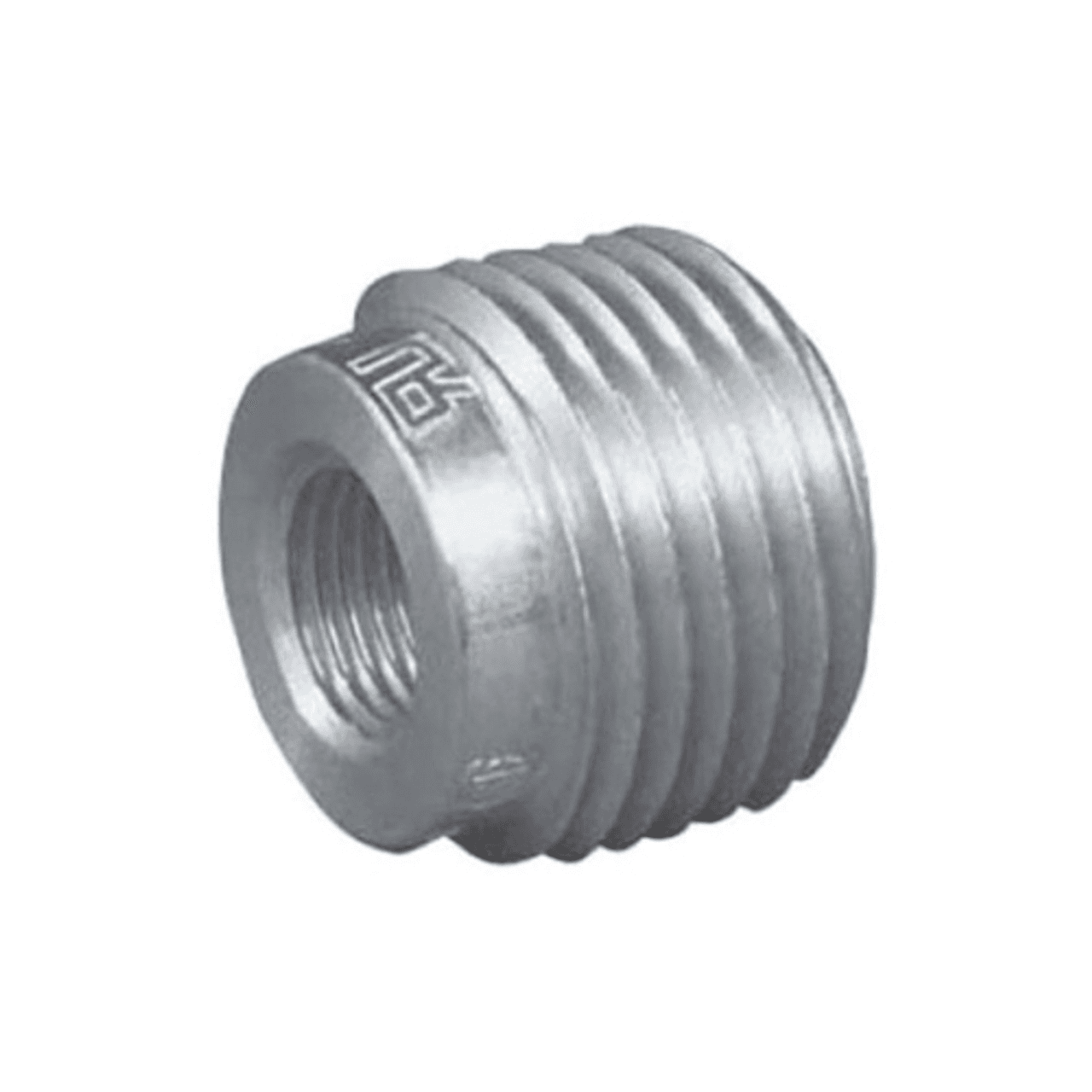 Appleton RB200-100 2" x 1", Zinc Electroplated, Steel, Explosionproof, Dust Ignitionproof, Tapered Threaded Appleton RB200-100 2" x 1", Zinc Electroplated, Steel, Explosionproof, Dust Ignitionproof, Tapered Threaded