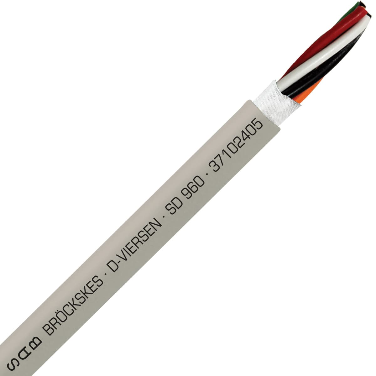 SAB 37102405 SD 960 - 24 AWG/5c, oil resistant, continuous flex PVC data and communication cable, UL, CE, RoHS SAB 37102405 SD 960 - 24 AWG/5c, oil resistant, continuous flex PVC data and communication cable, UL, CE, RoHS