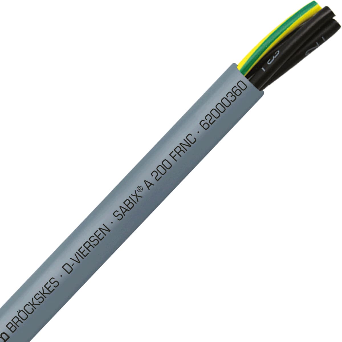 SAB 62000360 SABIX A 200 FRNC - 10 AWG/3c, low smoke halogen free flame retardant flexible SABIX control cable, CE, RoHS SAB 62000360 SABIX A 200 FRNC - 10 AWG/3c, low smoke halogen free flame retardant flexible SABIX control cable, CE, RoHS