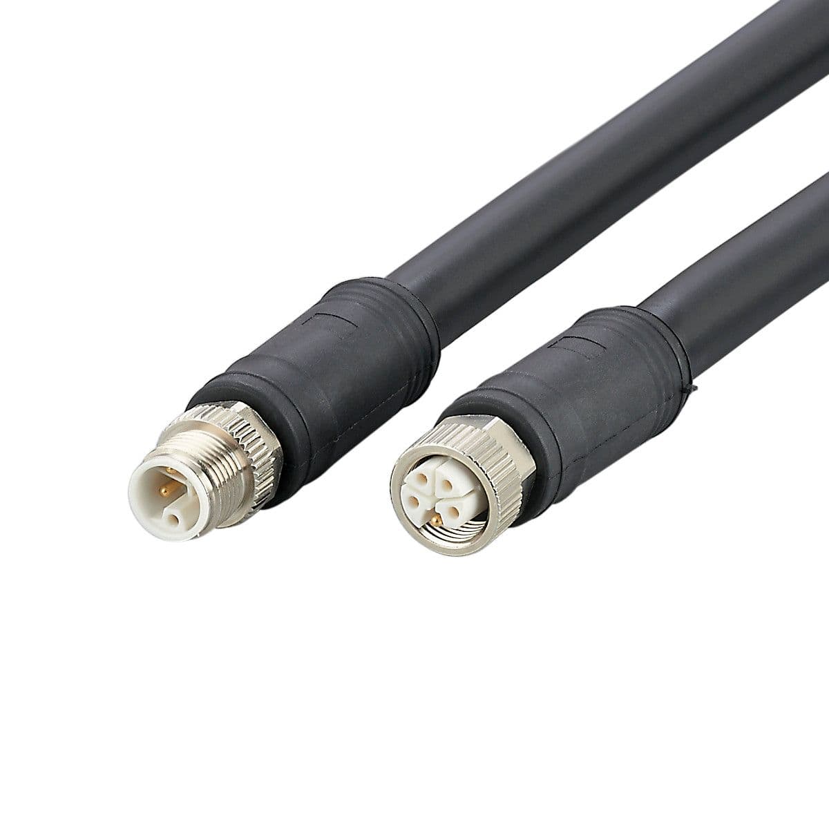 ifm Electronic E12654 Connection cable, System: gold-plated contacts, Design: Power cable, L-coded ifm Electronic E12654 Connection cable, System: gold-plated contacts, Design: Power cable, L-coded