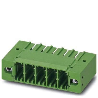 Phoenix Contact 1720796 PCB headers, nominal cross section: 6 mm², color: green, nominal current: 41 A, rated voltage (III/2): 630 V, contact surface: Tin, type of contact: Male connector, number of potentials: 2, number of rows: 1, number of positions: 2, number of connections Phoenix Contact 1720796 PCB headers, nominal cross section: 6 mm², color: green, nominal current: 41 A, rated voltage (III/2): 630 V, contact surface: Tin, type of contact: Male connector, number of potentials: 2, number of rows: 1, number of positions: 2, number of connections