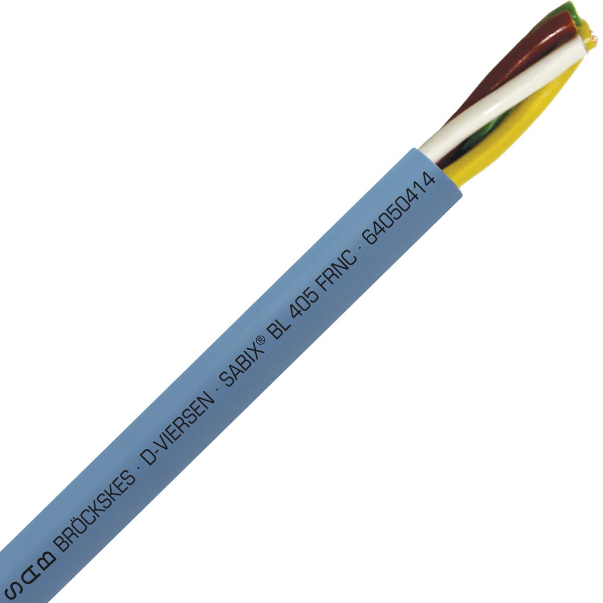 SAB 64050414 SABIX BL 405 FRNC - 26 AWG/4c, halogen-free flame retardant flexible data cable, DNV-GL, CE, RoHS SAB 64050414 SABIX BL 405 FRNC - 26 AWG/4c, halogen-free flame retardant flexible data cable, DNV-GL, CE, RoHS