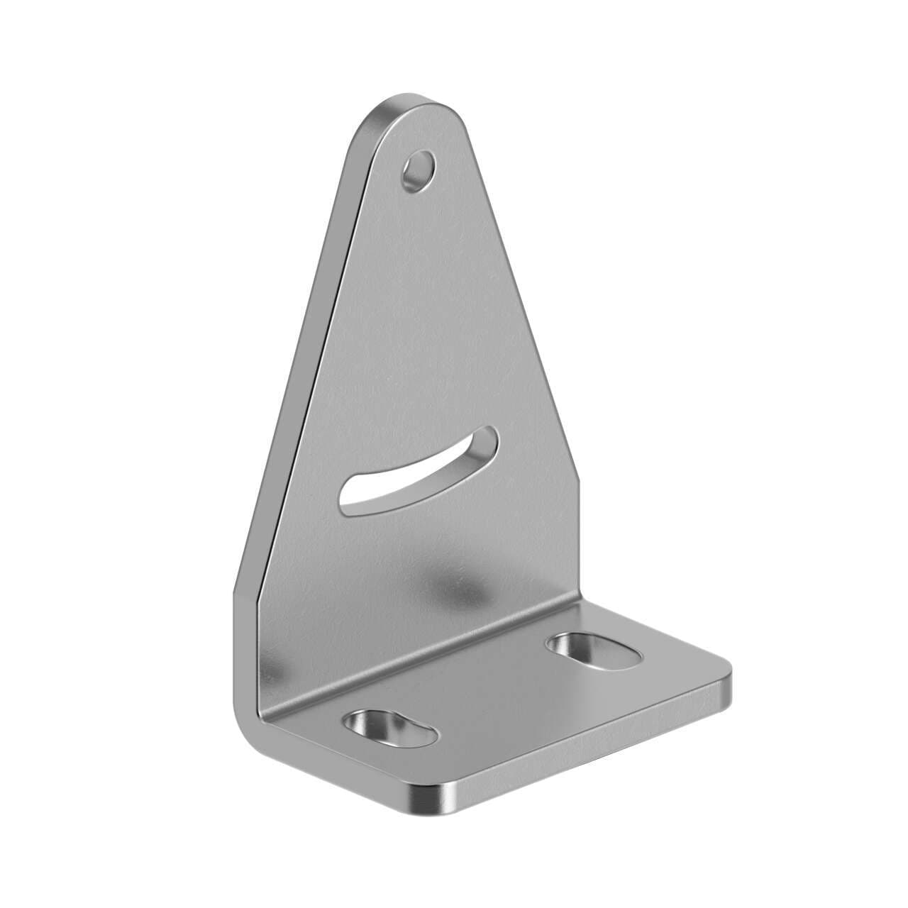 Banner SMB42T Bracket: 2-axis Side Mounting; Stainless steel; Used with QM42/QMT42 Series sensors; Hardware included Banner SMB42T Bracket: 2-axis Side Mounting; Stainless steel; Used with QM42/QMT42 Series sensors; Hardware included