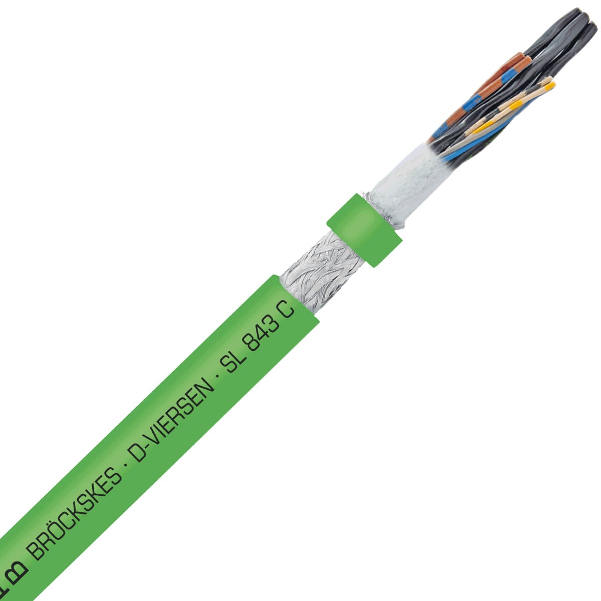 SAB 8390220 SL 839 C -25 AWG/2pr + 22 AWG/2c, composite PUR transmission cable with overall tinned copper screen, UL, RoHS SAB 8390220 SL 839 C -25 AWG/2pr + 22 AWG/2c, composite PUR transmission cable with overall tinned copper screen, UL, RoHS
