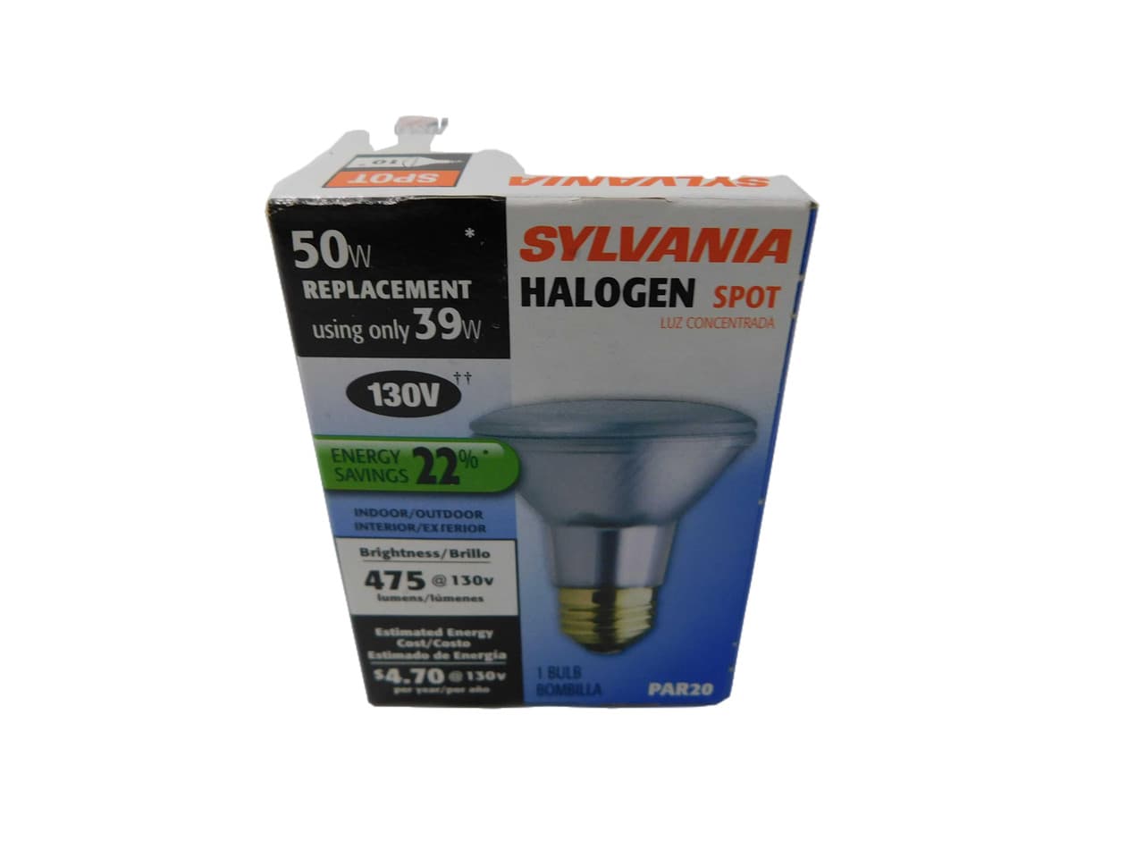 Sylvania 39PAR20/HAL/SP10/130V Sylvania 39PAR20/HAL/SP10/130V Miniature and Specialty Bulbs Sylvania 39PAR20/HAL/SP10/130V Sylvania 39PAR20/HAL/SP10/130V Miniature and Specialty Bulbs