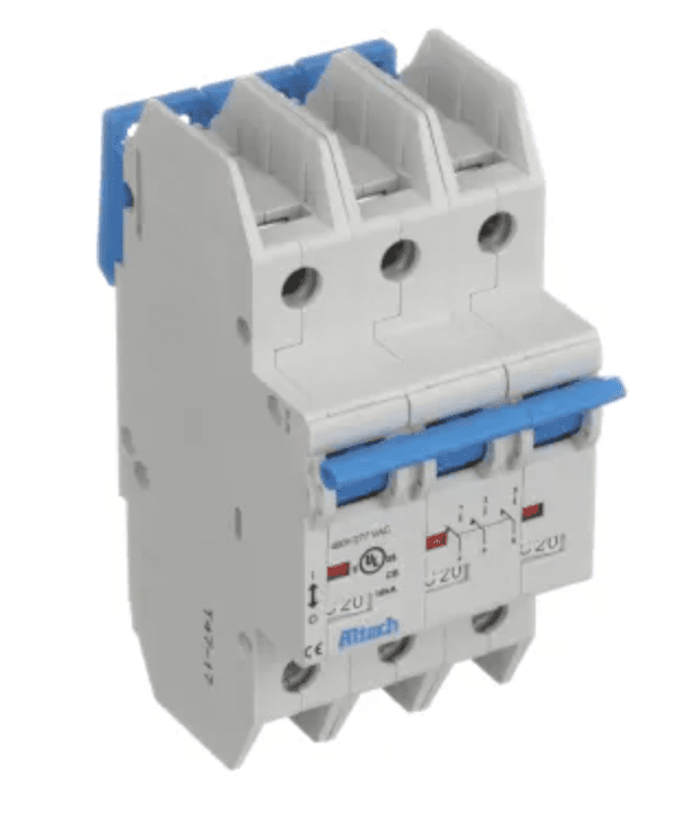 Altech Corp. 3DU16L Circuit Breaker 16A, 3 Pole, 480Y/277V AC, UL489 Altech Corp. 3DU16L Circuit Breaker 16A, 3 Pole, 480Y/277V AC, UL489