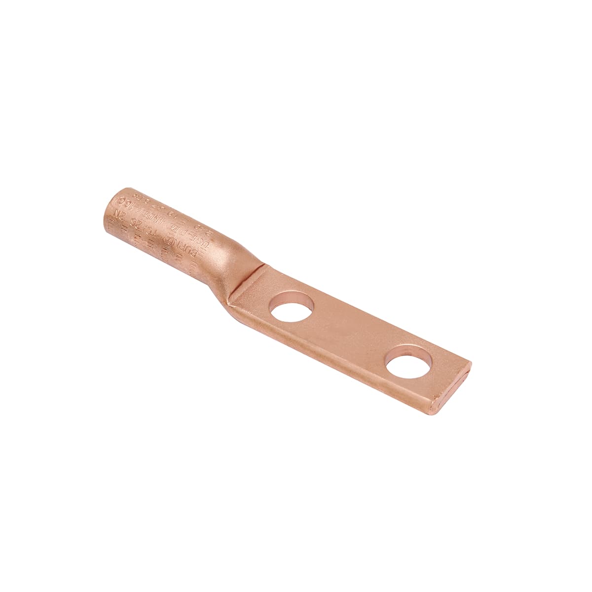 Hubbell YCA282N90 Cu Overhead Compression Terminal Designed for terminating Cu Conductors to Switch Pads, 4/0 AWG, 2 Pad Holes, 90 Deg, 168 Index. ; Standard Product Hubbell YCA282N90 Cu Overhead Compression Terminal Designed for terminating Cu Conductors to Switch Pads, 4/0 AWG, 2 Pad Holes, 90 Deg, 168 Index. ; Standard Product