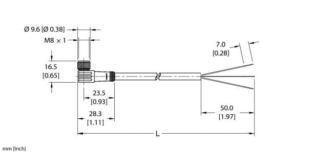 Turck PKW 3M-2/S760 PKW 3M-2/S760 Turck - PKW 3M-2/S760 Actuator and Sensor Cordset, Connection Cable Turck PKW 3M-2/S760 PKW 3M-2/S760 Turck - PKW 3M-2/S760 Actuator and Sensor Cordset, Connection Cable