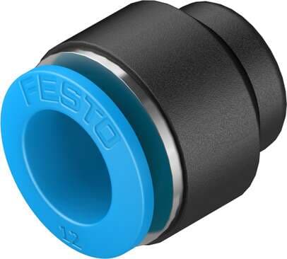 Festo 153833 push-in cap QSC-1/2-U Size: Standard, Nominal size: 7,8 mm, Assembly position: Any, Container size: 1, Design structure: Push/pull principle Festo 153833 push-in cap QSC-1/2-U Size: Standard, Nominal size: 7,8 mm, Assembly position: Any, Container size: 1, Design structure: Push/pull principle