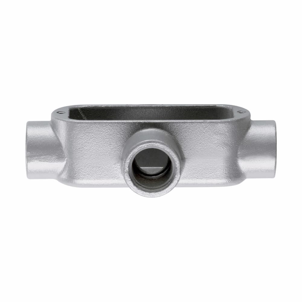 Eaton X50M Eaton Crouse-Hinds series Condulet Form 5 conduit outlet body, Malleable iron, X shape, 1/2" Eaton X50M Eaton Crouse-Hinds series Condulet Form 5 conduit outlet body, Malleable iron, X shape, 1/2"