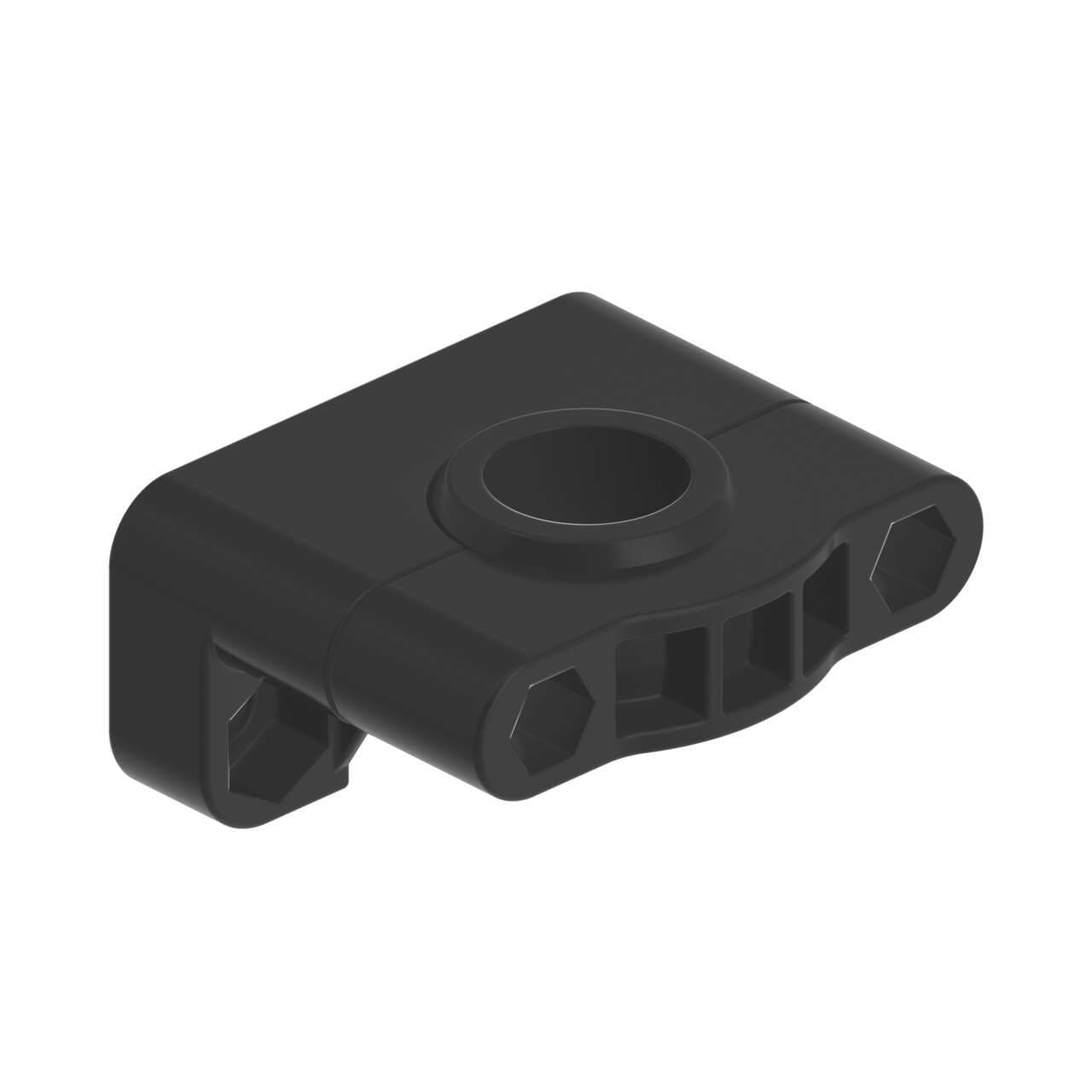 Banner SMB1815SF Bracket: Swivel with set screws for mounting; Black reinforced thermoplastic polyester; Used for mounting of T18 or T30 by its cable hub; Hardware included Banner SMB1815SF Bracket: Swivel with set screws for mounting; Black reinforced thermoplastic polyester; Used for mounting of T18 or T30 by its cable hub; Hardware included
