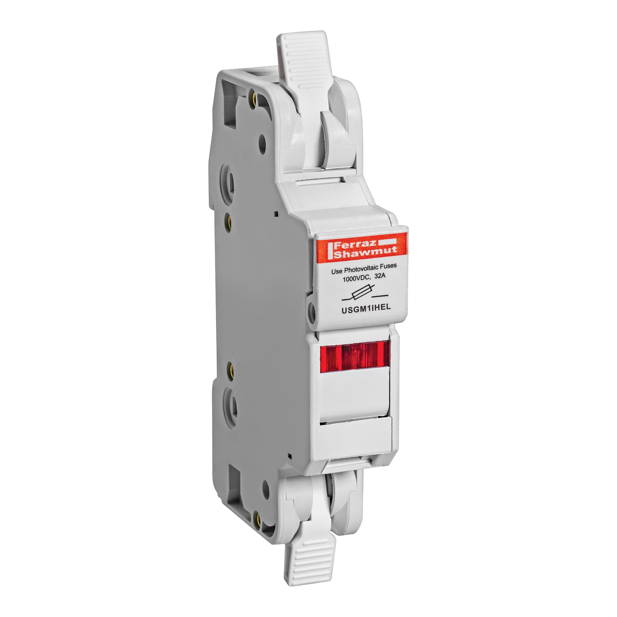 Mersen USGM1IHEL USGM1IHEL Mersen - Fuse Holder UltraSafe™ 1000VDC Midget 32A 1-Pole LED Cage Clamp IP65 Mersen USGM1IHEL USGM1IHEL Mersen - Fuse Holder UltraSafe™ 1000VDC Midget 32A 1-Pole LED Cage Clamp IP65