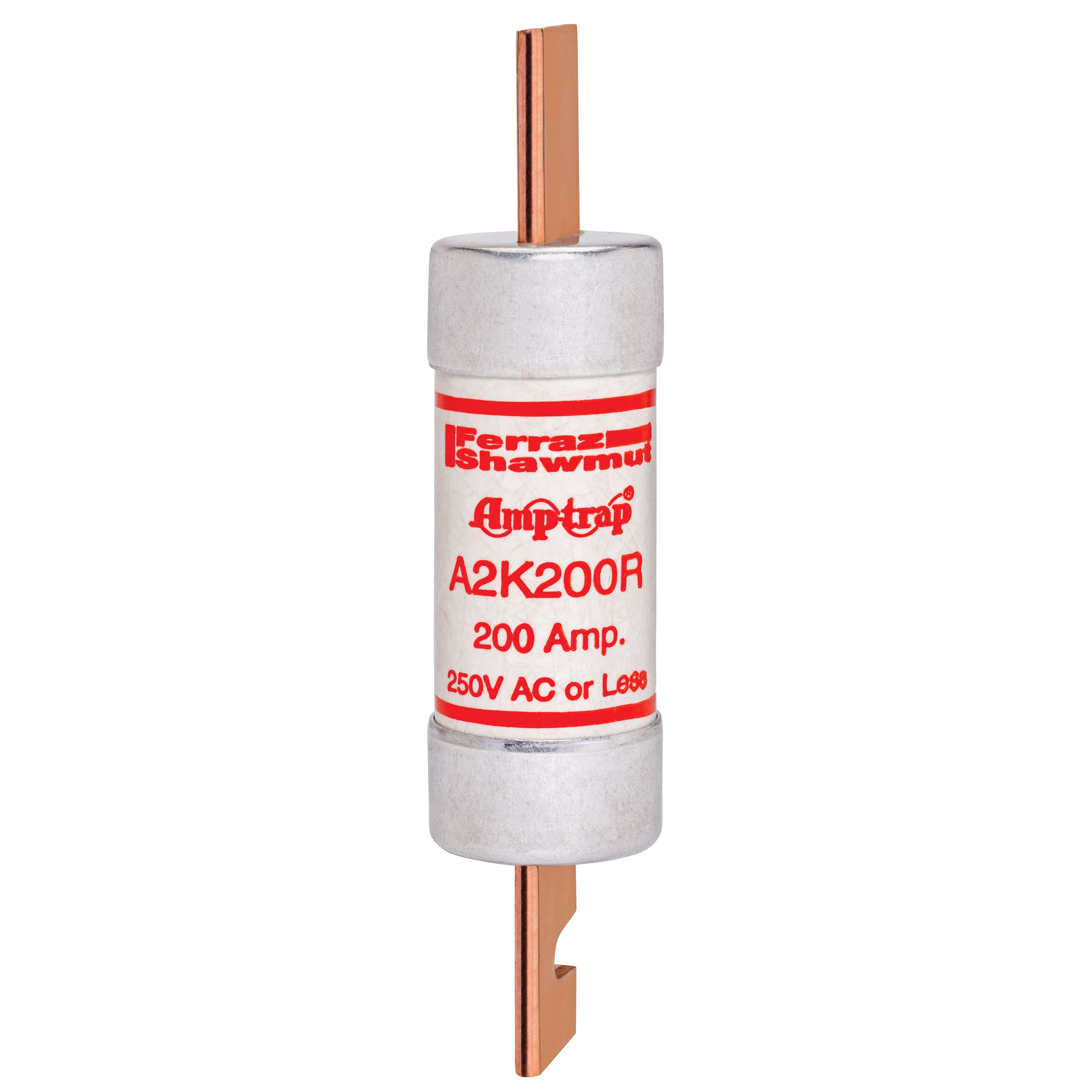Mersen A2K200R A2K200R Mersen - Fuse A2K-R - Class RK1 - Fast-Acting 250VAC 250VDC 200A Blade Amp-Trap® Mersen A2K200R A2K200R Mersen - Fuse A2K-R - Class RK1 - Fast-Acting 250VAC 250VDC 200A Blade Amp-Trap®