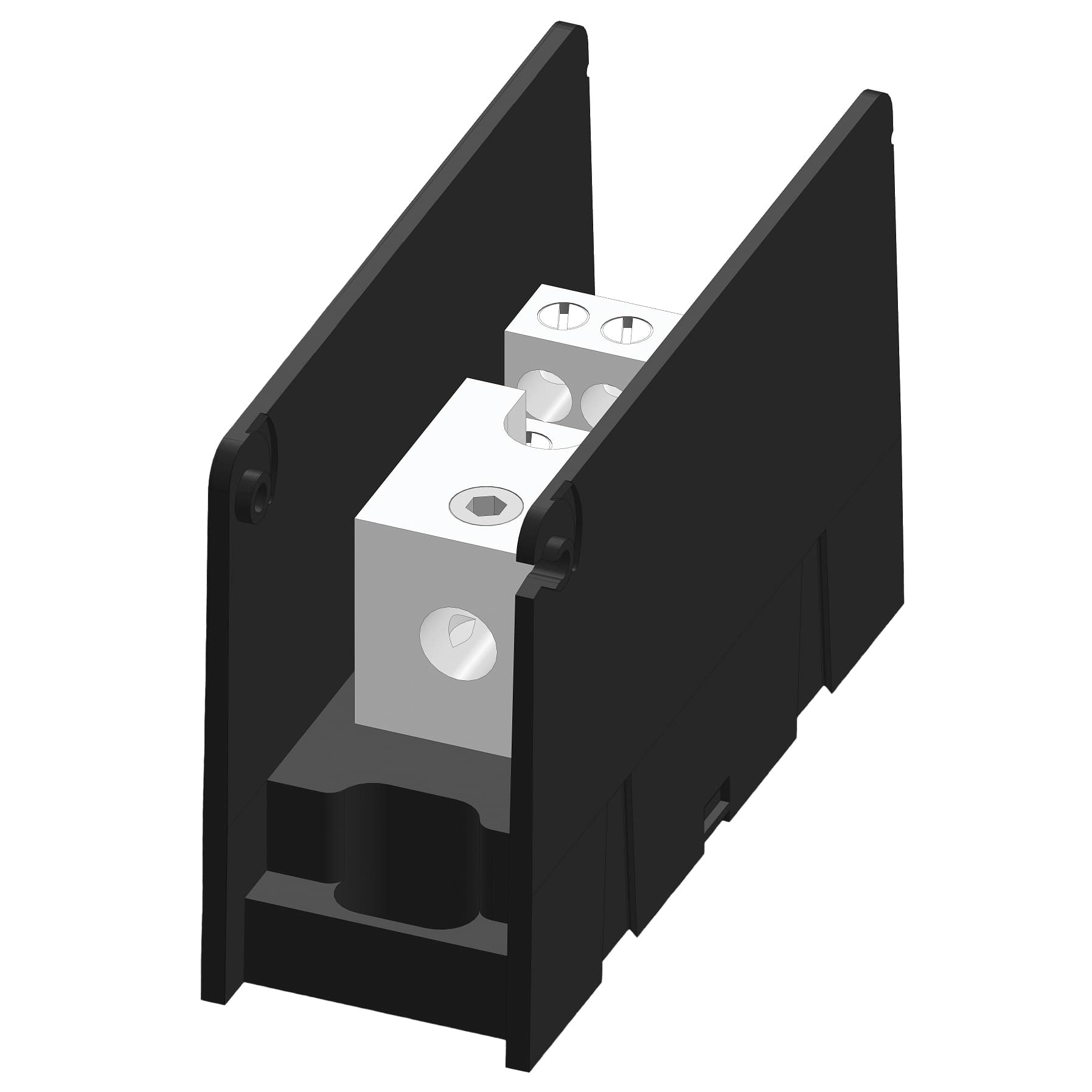 Mersen MPDB67400 MPDB67400 Mersen Open-Style PDB UL 1953 1000V 310A Tin-plated Aluminum - 380A Adder 1 - 1 openings; 500-#4 --- 500-#4 Box to Box Mersen MPDB67400 MPDB67400 Mersen Open-Style PDB UL 1953 1000V 310A Tin-plated Aluminum - 380A Adder 1 - 1 openings; 500-#4 --- 500-#4 Box to Box