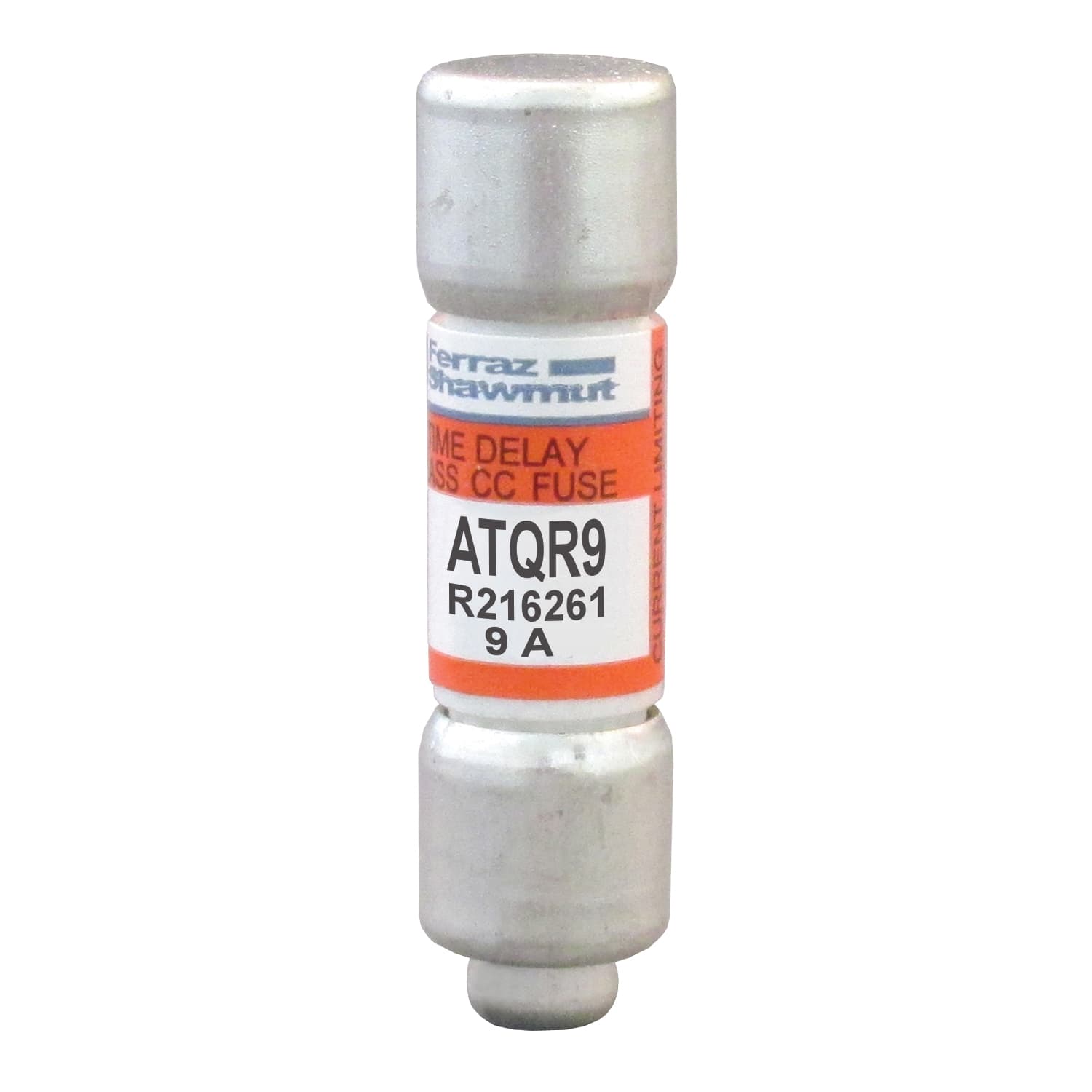 Mersen ATQR9 ATQR9 Mersen - Fuse ATQR - Class CC - Time-Delay 600VAC 300VDC 9A Ferrule Amp-Trap 2000® Mersen ATQR9 ATQR9 Mersen - Fuse ATQR - Class CC - Time-Delay 600VAC 300VDC 9A Ferrule Amp-Trap 2000®