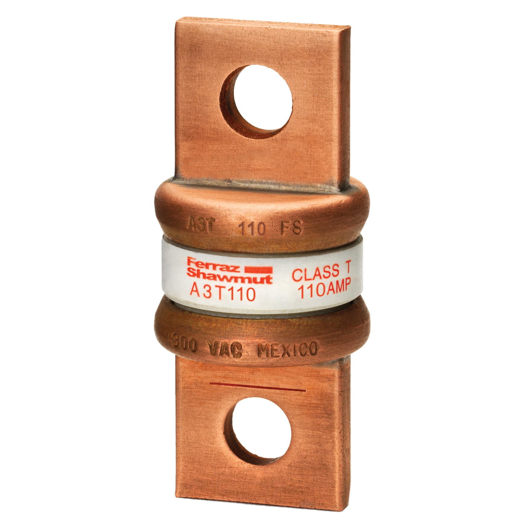 Mersen A3T110 A3T110 Mersen - Fuse A3T - Class T - Fast-Acting 300VAC 160VDC 110A Blade Amp-Trap® Mersen A3T110 A3T110 Mersen - Fuse A3T - Class T - Fast-Acting 300VAC 160VDC 110A Blade Amp-Trap®