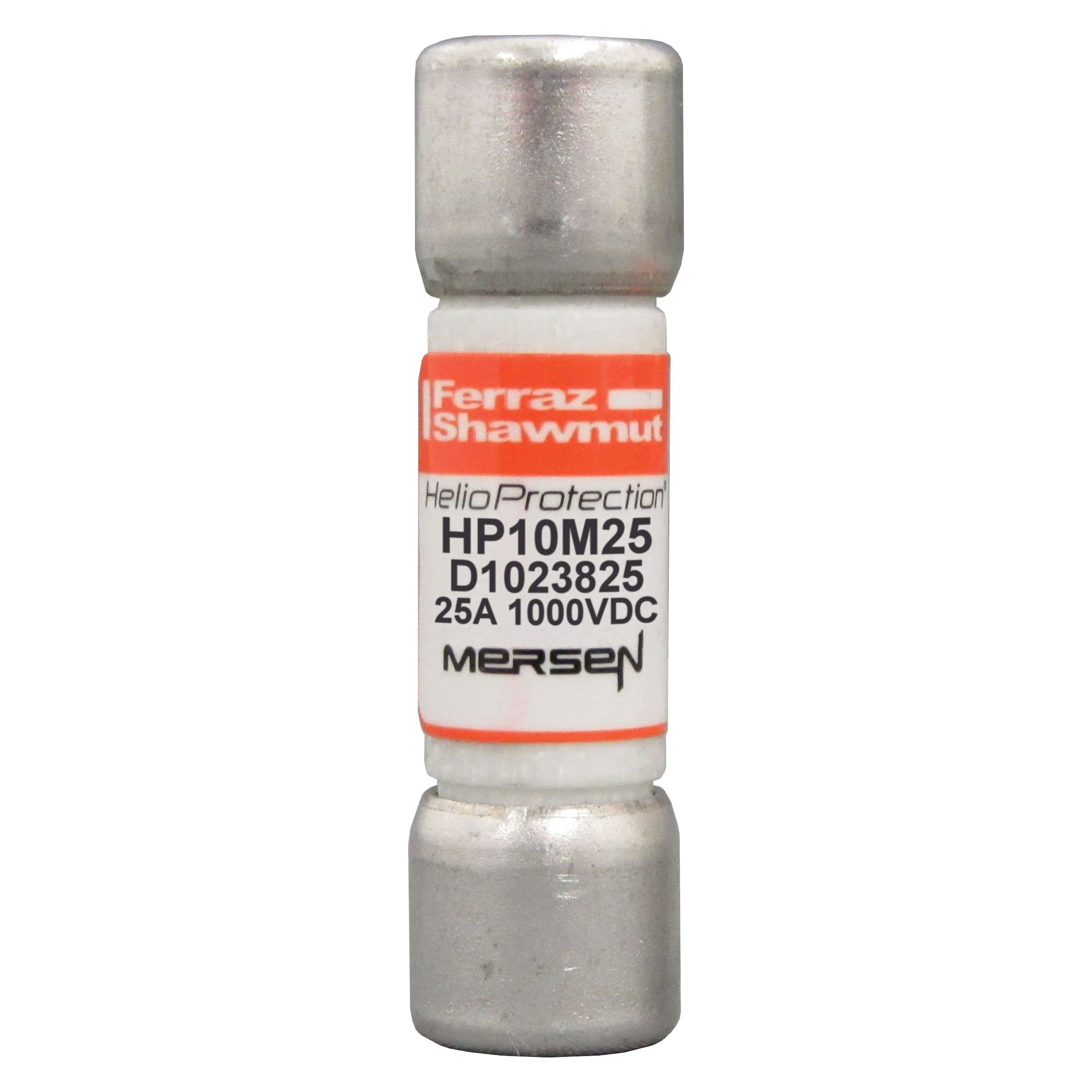 Mersen HP10M25 HP10M25 Mersen Photovoltaic fuse gPV 1000VDC UL 25A With Ferrule For Clip Mersen HP10M25 HP10M25 Mersen Photovoltaic fuse gPV 1000VDC UL 25A With Ferrule For Clip