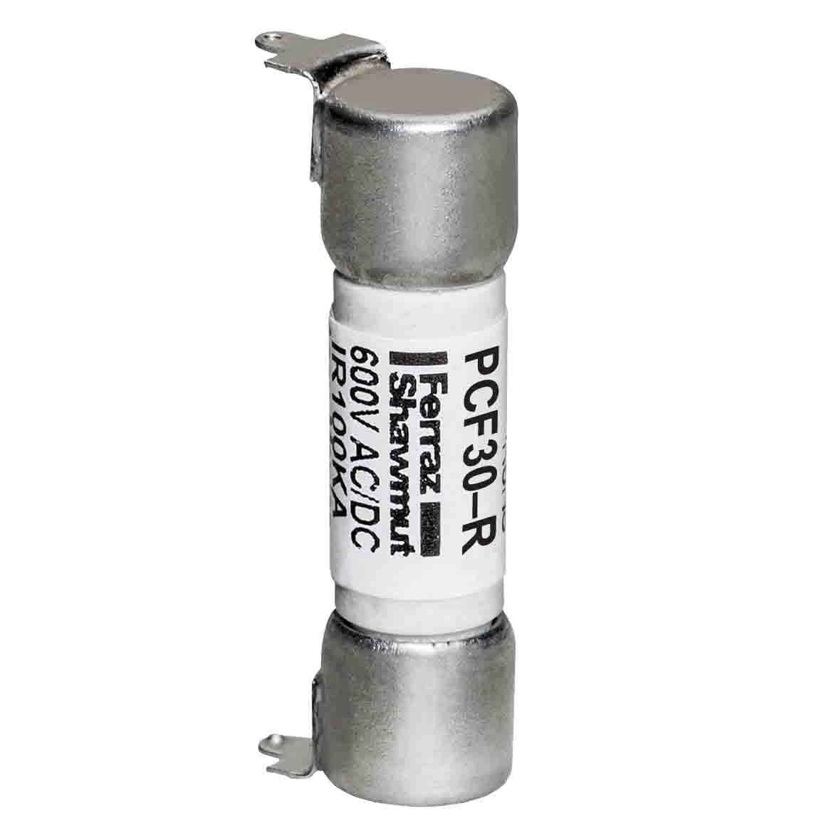 Mersen PCF30-R PCF30-R Mersen - Fuse PCF - Midget - Fast-Acting 600VAC 600VDC 30A Slot Mount Mersen PCF30-R PCF30-R Mersen - Fuse PCF - Midget - Fast-Acting 600VAC 600VDC 30A Slot Mount