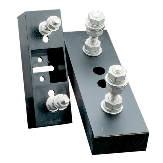 Mersen FH50F4 FH50F4 Mersen - Fuse Block 1000VAC 1000VDC 800A 1-Pole Stud center to center: 4.21 inch Mersen FH50F4 FH50F4 Mersen - Fuse Block 1000VAC 1000VDC 800A 1-Pole Stud center to center: 4.21 inch