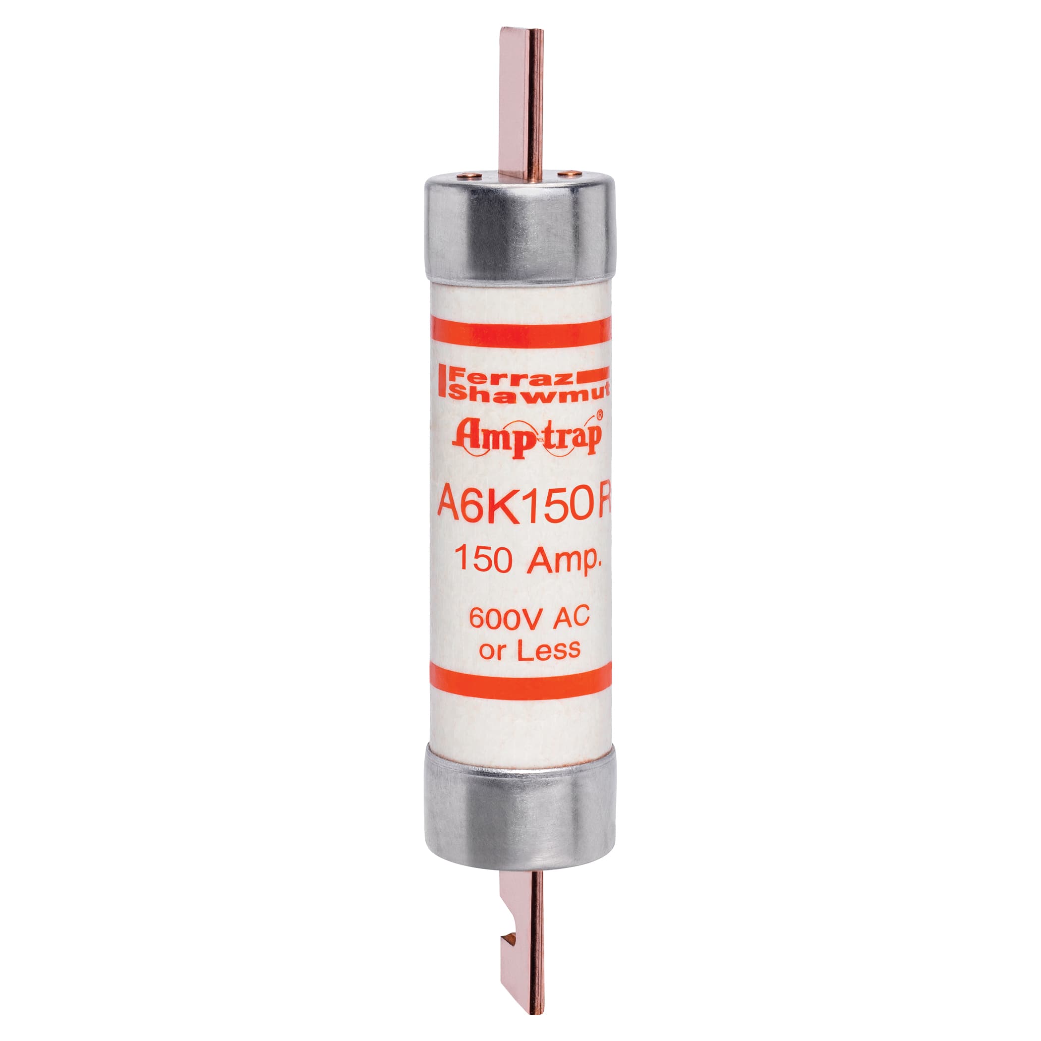 Mersen A6K150R A6K150R Mersen - Fuse A6K-R - Class RK1 - Fast-Acting 600VAC 300VDC 150A Blade Amp-Trap® Mersen A6K150R A6K150R Mersen - Fuse A6K-R - Class RK1 - Fast-Acting 600VAC 300VDC 150A Blade Amp-Trap®
