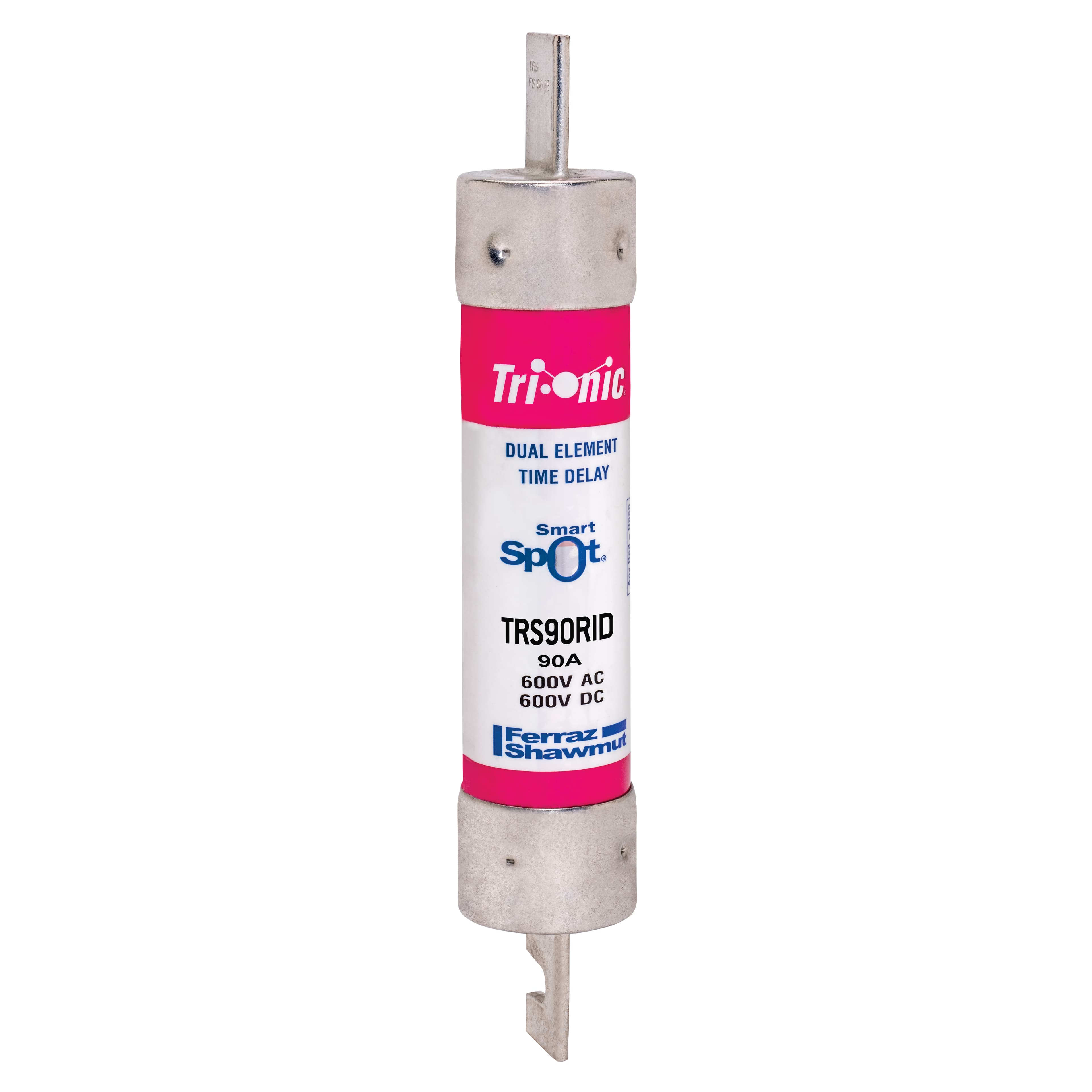 Mersen TRS90RID TRS90RID Mersen - Fuse TRS-R - Class RK5 - Time-Delay 600VAC 600VDC 90A Blade SmartSpot® Tri-Onic® Mersen TRS90RID TRS90RID Mersen - Fuse TRS-R - Class RK5 - Time-Delay 600VAC 600VDC 90A Blade SmartSpot® Tri-Onic®