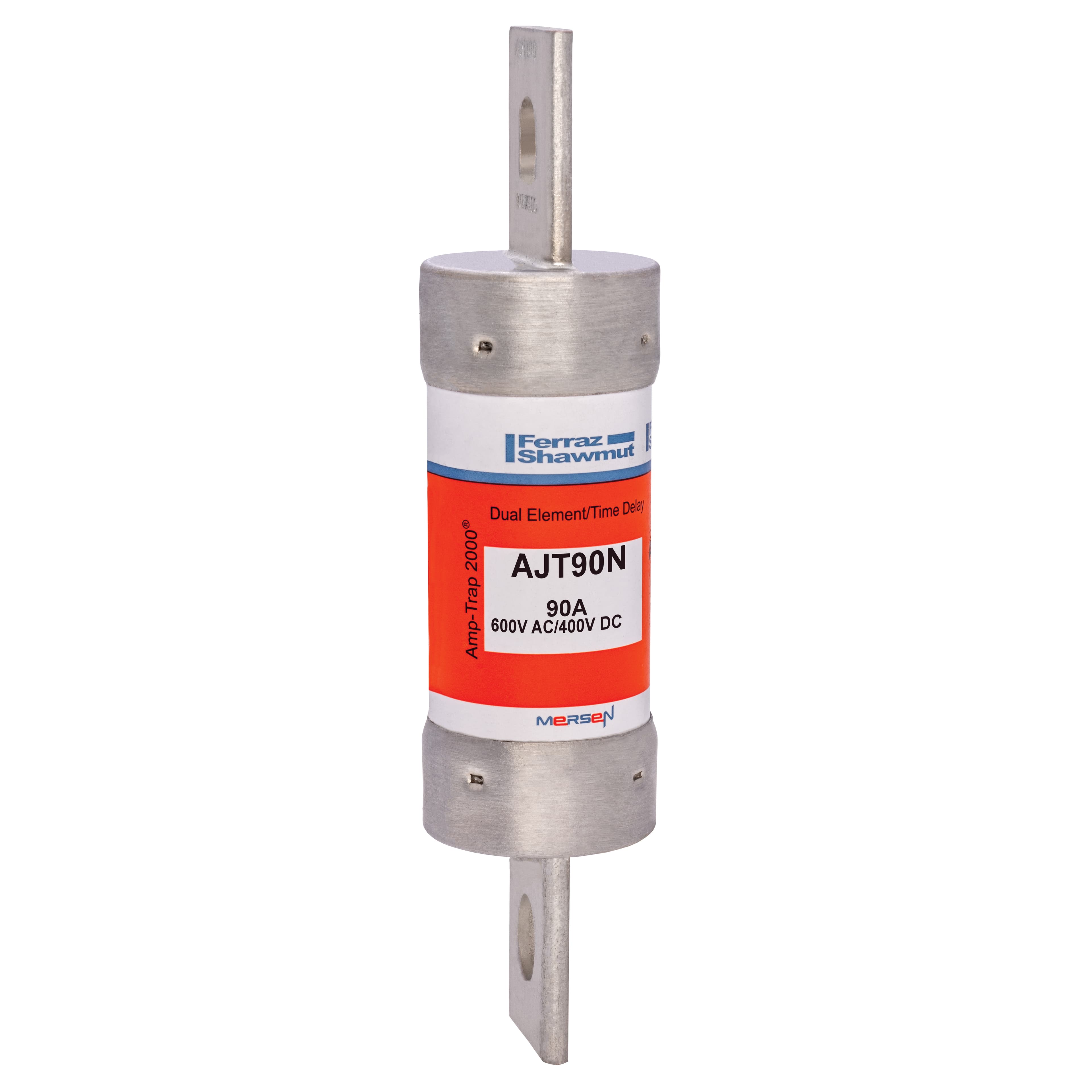 Mersen AJT90N AJT90N Mersen - Fuse AJT - Class J - Time-delay 600VAC 400VDC 90A Blade Amp-Trap 2000® Mersen AJT90N AJT90N Mersen - Fuse AJT - Class J - Time-delay 600VAC 400VDC 90A Blade Amp-Trap 2000®