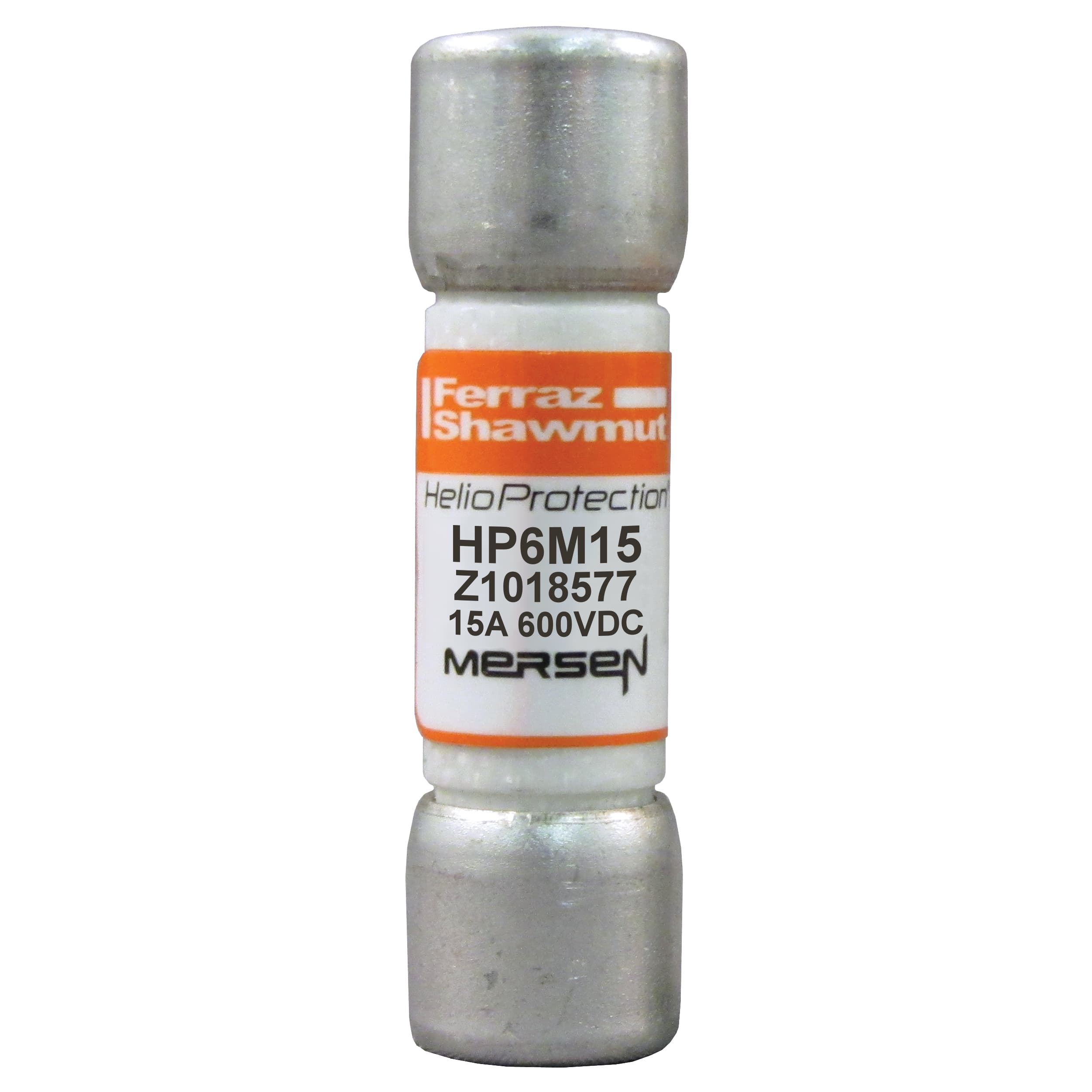 Mersen HP6M15 HP6M15 Mersen Photovoltaic fuse gPV 600VDC UL 15A With Ferrule For Clip Mersen HP6M15 HP6M15 Mersen Photovoltaic fuse gPV 600VDC UL 15A With Ferrule For Clip