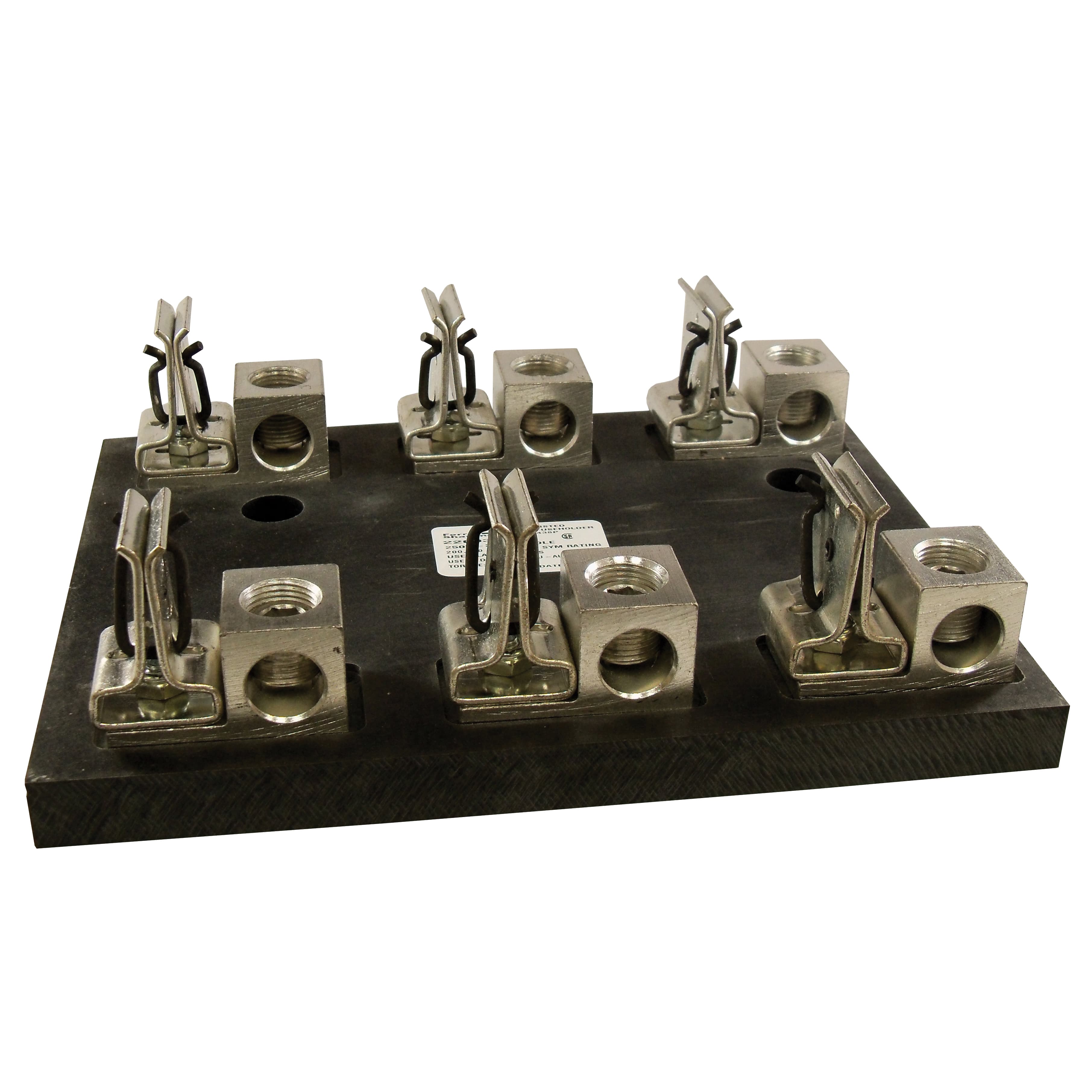 Mersen 22003R 22003R Mersen - Fuse Block 250VAC 250VDC Class R 200A 3-Pole Box Side-Clip Mersen 22003R 22003R Mersen - Fuse Block 250VAC 250VDC Class R 200A 3-Pole Box Side-Clip