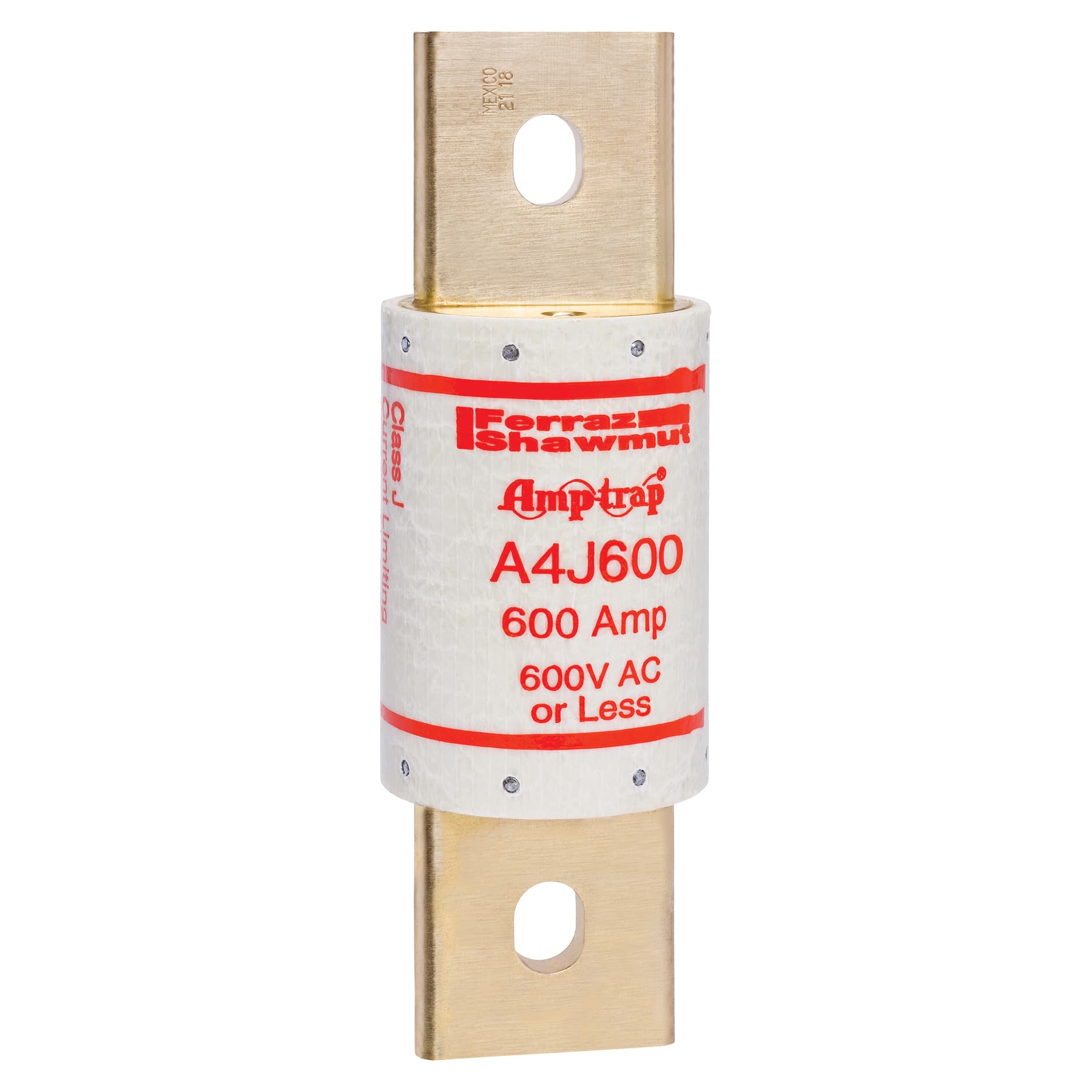 Mersen A4J600 A4J600 Mersen - Fuse A4J - Class J - Fast-Acting 600VAC 300VDC 600A Blade Amp-Trap® Mersen A4J600 A4J600 Mersen - Fuse A4J - Class J - Fast-Acting 600VAC 300VDC 600A Blade Amp-Trap®