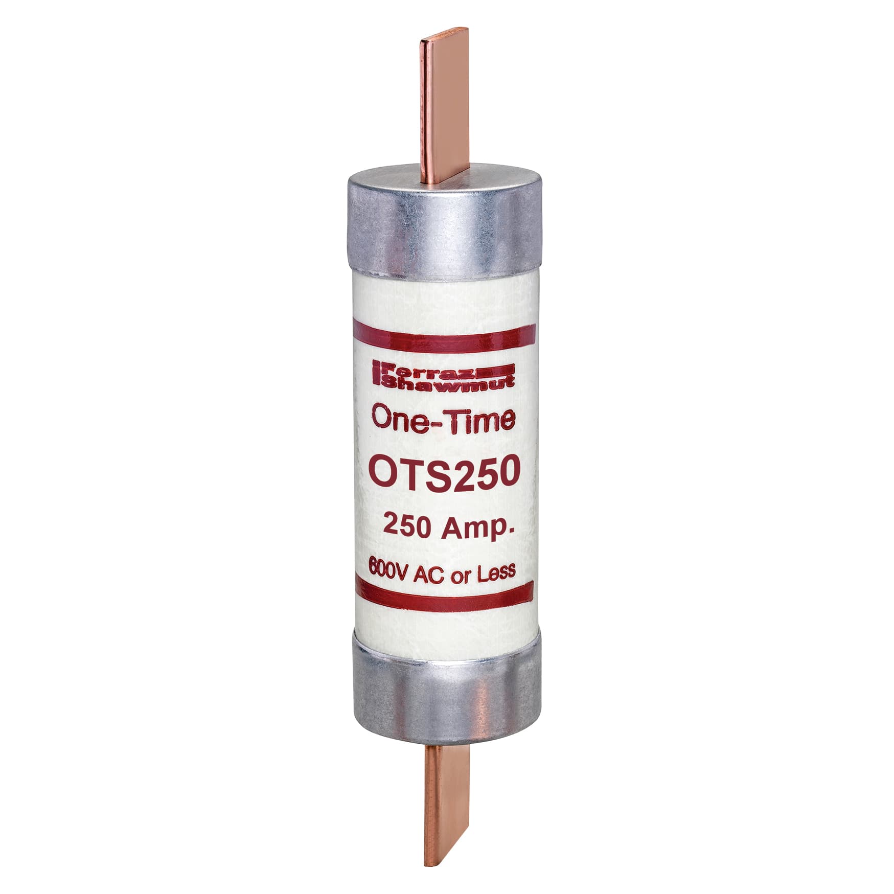 Mersen OTS250 OTS250 Mersen - Fuse OTS - Class K5 - Fast-Acting 600VAC 300VDC 250A Blade Amp-Trap® Mersen OTS250 OTS250 Mersen - Fuse OTS - Class K5 - Fast-Acting 600VAC 300VDC 250A Blade Amp-Trap®
