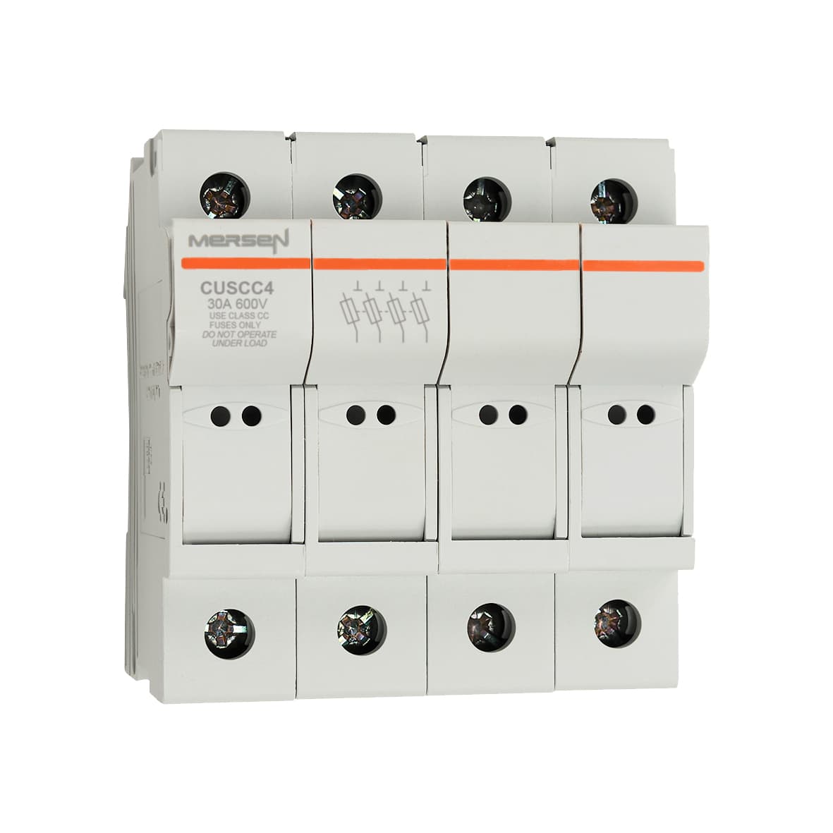 Mersen D1062787 D1062787 Mersen - Fuse Holder Modulostar® 600VAC 600VDC Class CC 4-Pole Mersen D1062787 D1062787 Mersen - Fuse Holder Modulostar® 600VAC 600VDC Class CC 4-Pole