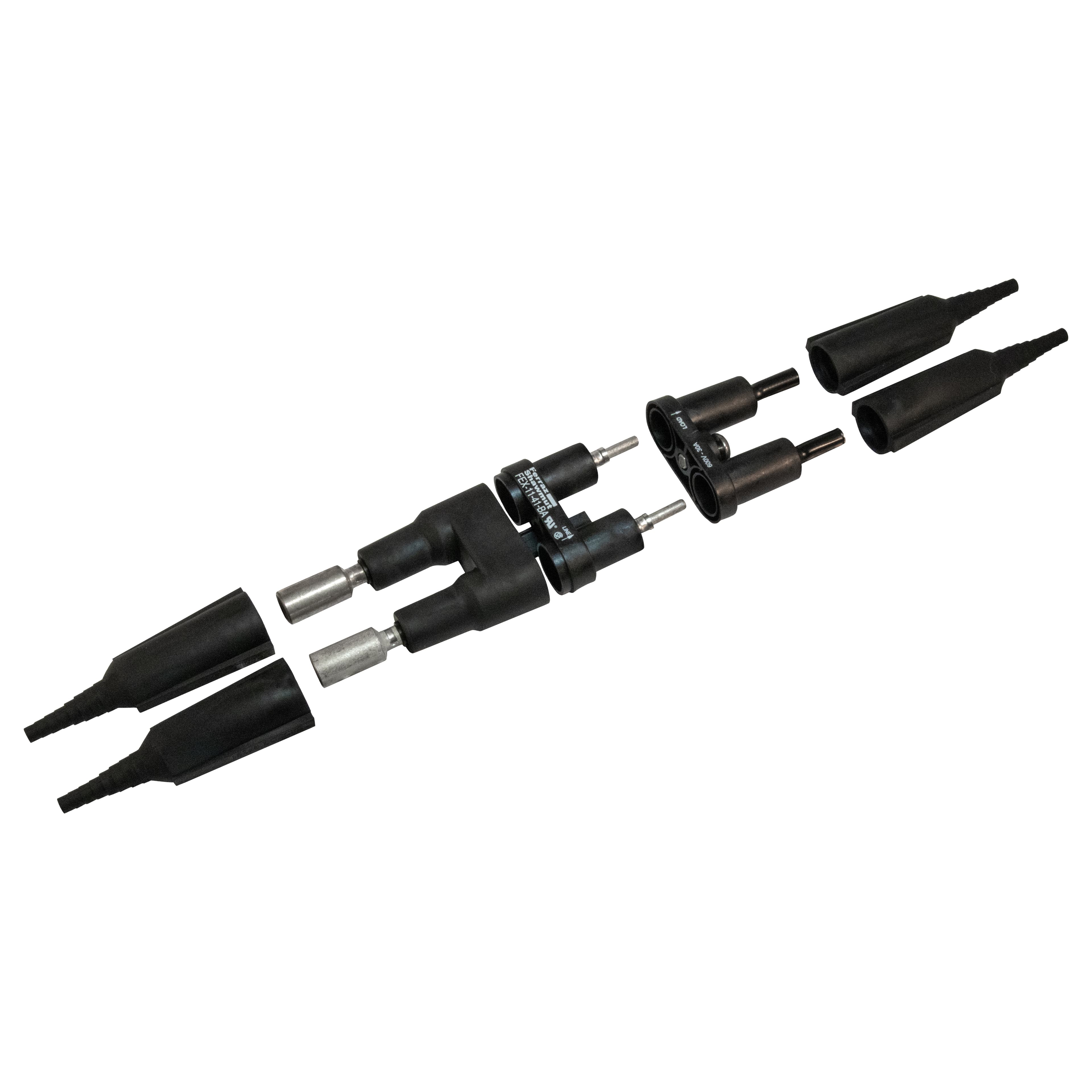 Mersen FEX-11-41-BA FEX-11-41-BA Mersen - Fuse Block 600VAC 600VDC Midget 30A 2-Pole 11-41-BA Crimp Mersen FEX-11-41-BA FEX-11-41-BA Mersen - Fuse Block 600VAC 600VDC Midget 30A 2-Pole 11-41-BA Crimp