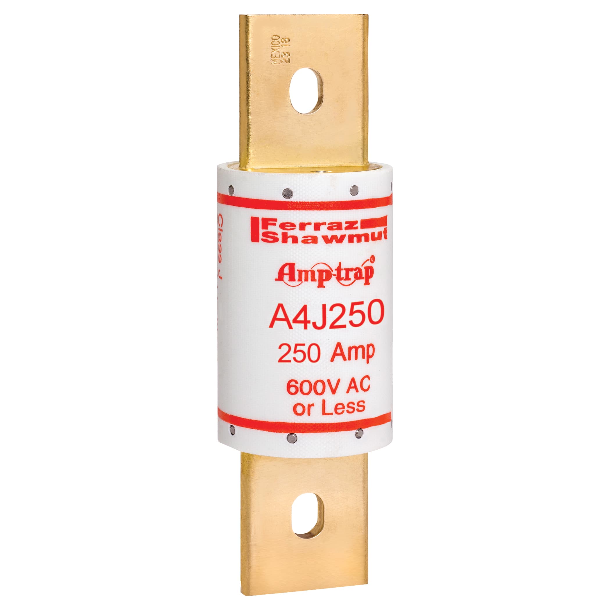 Mersen A4J250 A4J250 Mersen - Fuse A4J - Class J - Fast-Acting 600VAC 300VDC 250A Blade Amp-Trap® Mersen A4J250 A4J250 Mersen - Fuse A4J - Class J - Fast-Acting 600VAC 300VDC 250A Blade Amp-Trap®