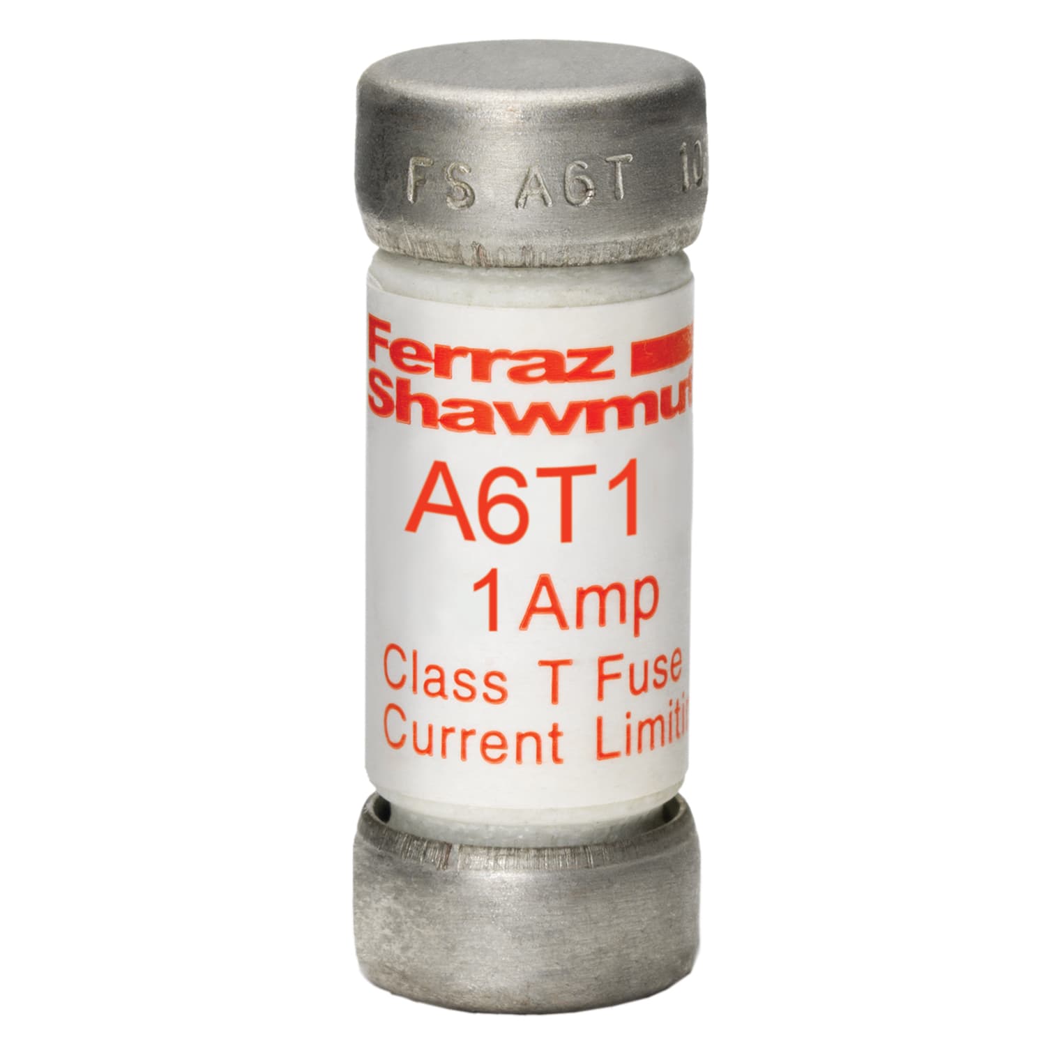 Mersen A6T1 A6T1 Mersen - Fuse A6T - Class T - Fast-Acting 600VAC 300VDC 1A Ferrule Amp-Trap® Mersen A6T1 A6T1 Mersen - Fuse A6T - Class T - Fast-Acting 600VAC 300VDC 1A Ferrule Amp-Trap®