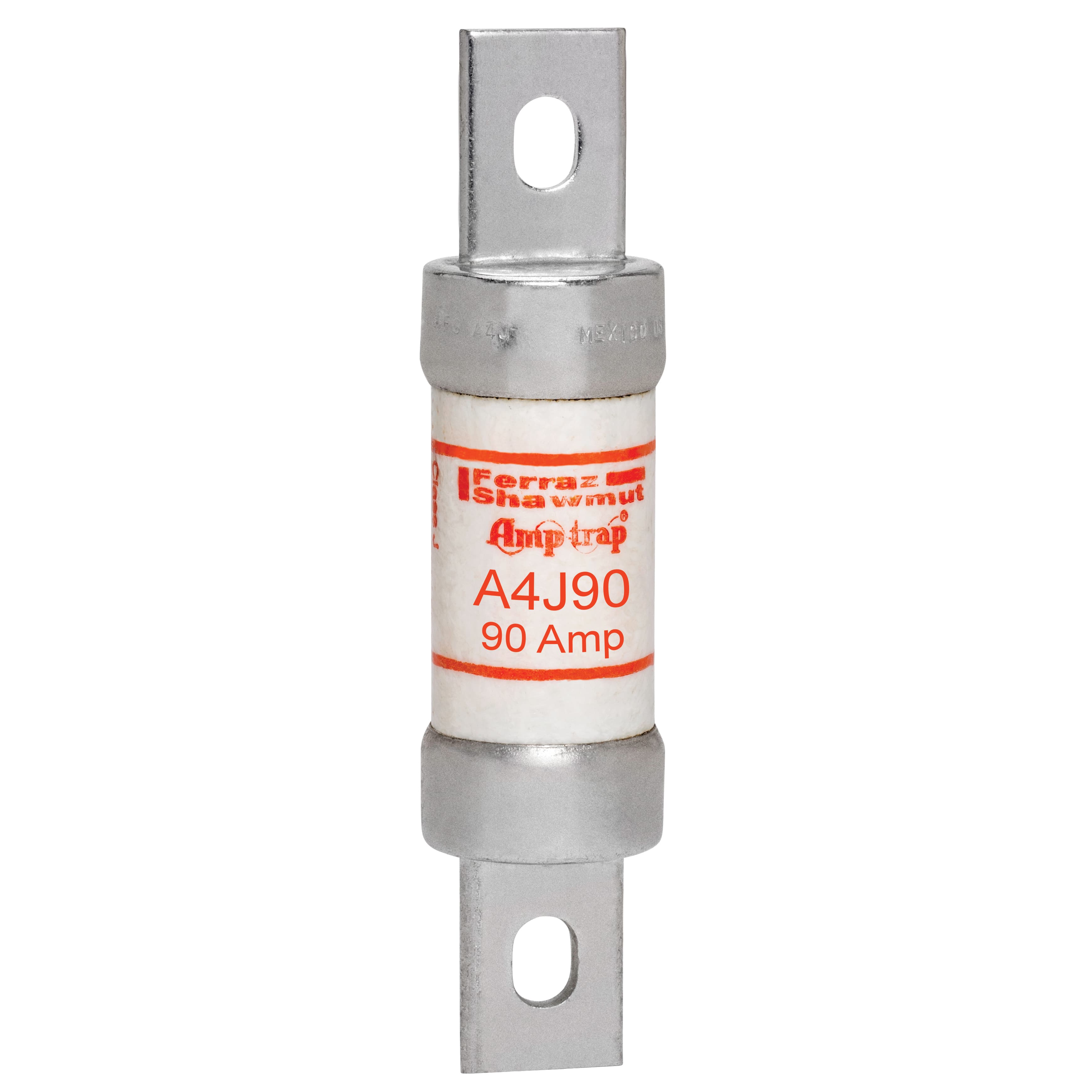 Mersen A4J90 A4J90 Mersen - Fuse A4J - Class J - Fast-Acting 600VAC 300VDC 90A Blade Amp-Trap® Mersen A4J90 A4J90 Mersen - Fuse A4J - Class J - Fast-Acting 600VAC 300VDC 90A Blade Amp-Trap®