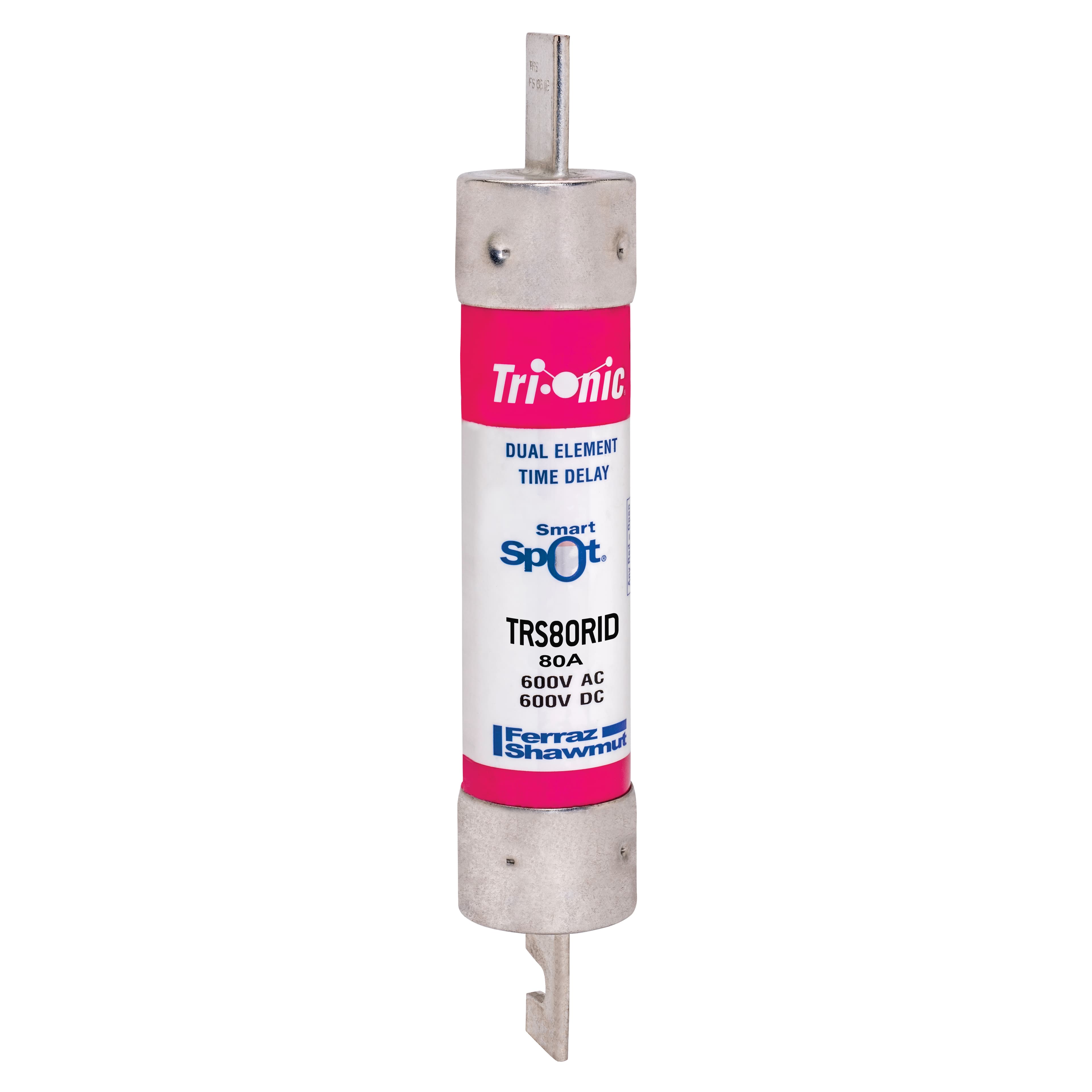 Mersen TRS80RID TRS80RID Mersen - Fuse TRS-R - Class RK5 - Time-Delay 600VAC 600VDC 80A Blade SmartSpot® Tri-Onic® Mersen TRS80RID TRS80RID Mersen - Fuse TRS-R - Class RK5 - Time-Delay 600VAC 600VDC 80A Blade SmartSpot® Tri-Onic®