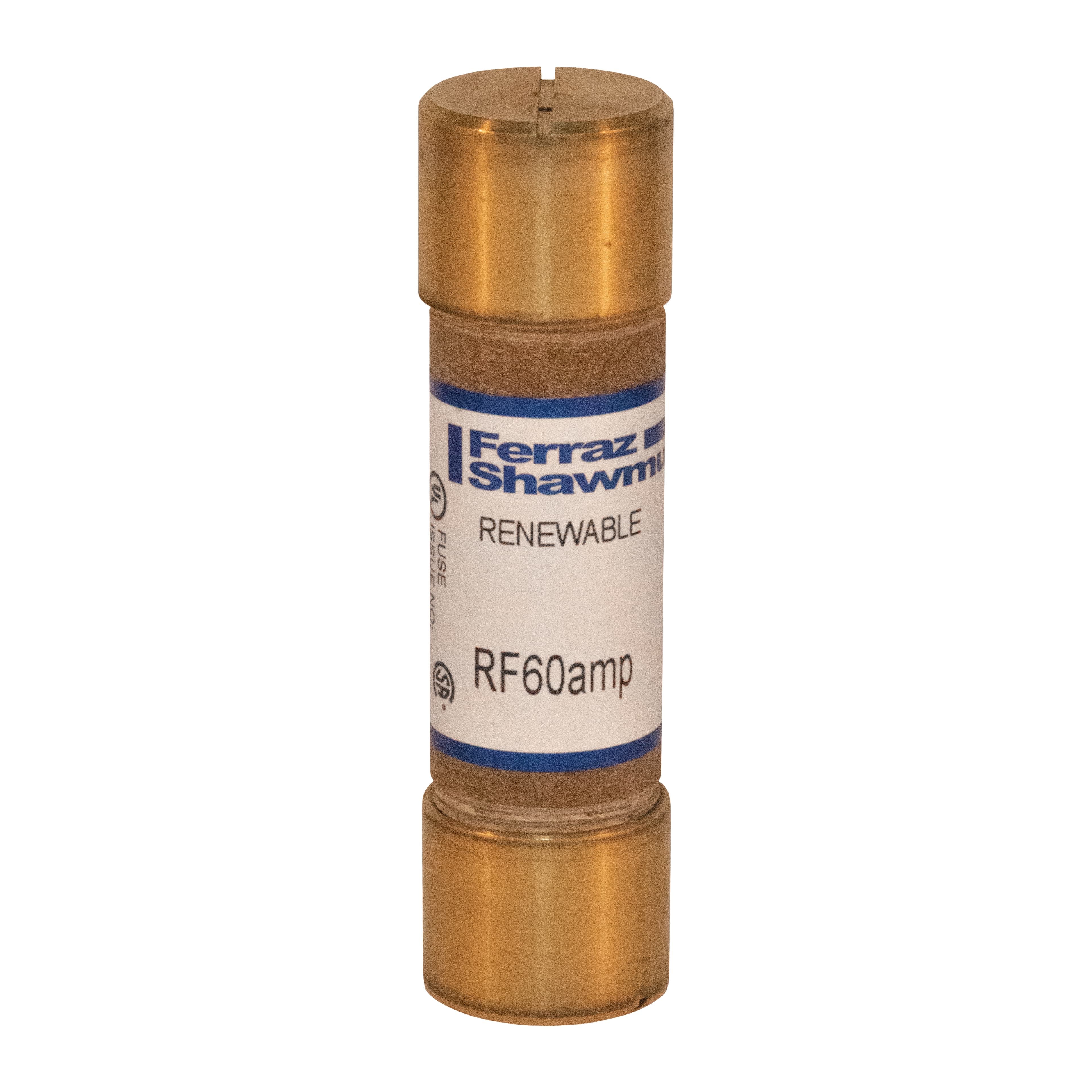 Mersen RF60 RF60 Mersen - Fuse RF - Class H - Fast-Acting 250VAC 60A Ferrule Mersen RF60 RF60 Mersen - Fuse RF - Class H - Fast-Acting 250VAC 60A Ferrule