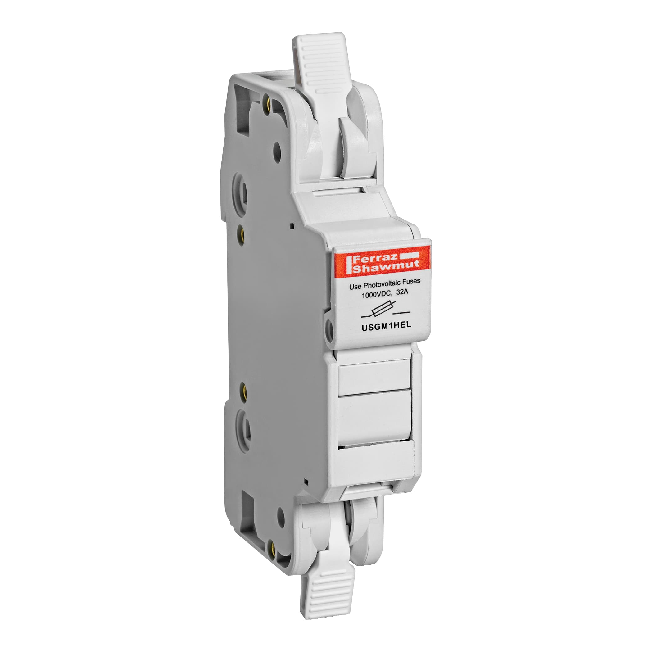 Mersen USGM1HEL USGM1HEL Mersen - Fuse Holder UltraSafe™ 1000VDC Midget 32A 1-Pole Cage Clamp IP65 Mersen USGM1HEL USGM1HEL Mersen - Fuse Holder UltraSafe™ 1000VDC Midget 32A 1-Pole Cage Clamp IP65
