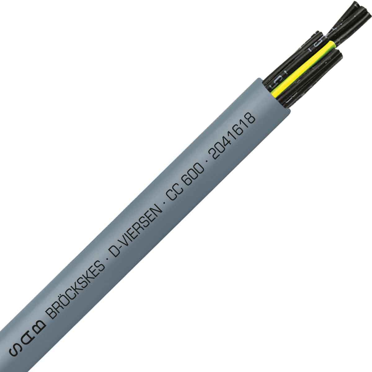 SAB 2041618 CC 600 - 16 AWG/18c, oil resistant PVC flexible control cable, 600V, UL, CSA, VDE, CE, RoHS SAB 2041618 CC 600 - 16 AWG/18c, oil resistant PVC flexible control cable, 600V, UL, CSA, VDE, CE, RoHS