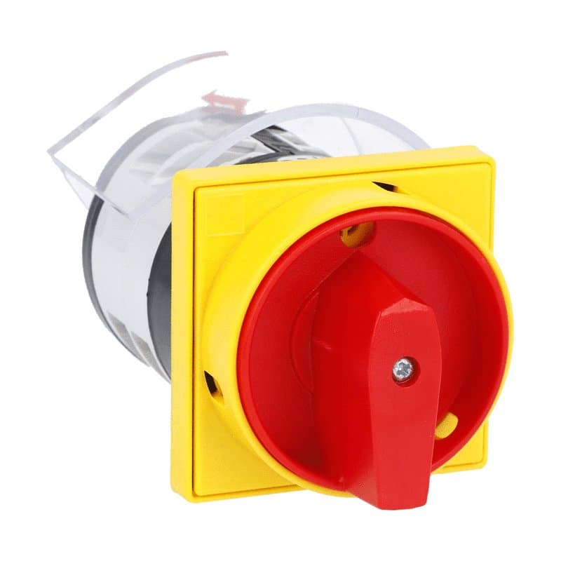 Lovato Electric 7GN3210U25 7GN3210U25 Lovato - Rotary cam switch 7GN series, ON-OFF switch 3 poles 32A, for front mounting with red/yellow handle padlockable in 0 and protection covers, front plate 65X65mm Lovato Electric 7GN3210U25 7GN3210U25 Lovato - Rotary cam switch 7GN series, ON-OFF switch 3 poles 32A, for front mounting with red/yellow handle padlockable in 0 and protection covers, front plate 65X65mm