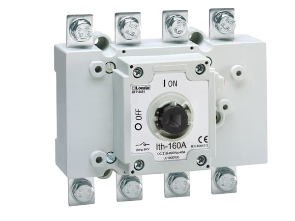 Lovato Electric GE0315BT4 GE0315BT4 Lovato - Four-pole switch disconnector, with BS fuse holder, 315A Lovato Electric GE0315BT4 GE0315BT4 Lovato - Four-pole switch disconnector, with BS fuse holder, 315A
