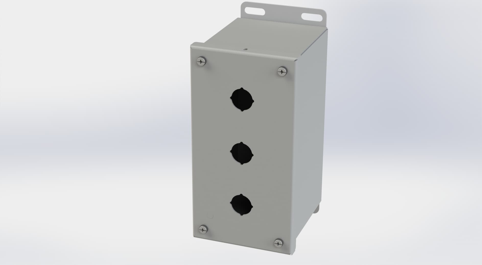 Saginaw Control SCE-3PBXI PBXI Enclosure, Height:8.00", Width:4.00", Depth:4.75", ANSI-61 gray powder coating inside and out. Saginaw Control SCE-3PBXI PBXI Enclosure, Height:8.00", Width:4.00", Depth:4.75", ANSI-61 gray powder coating inside and out.
