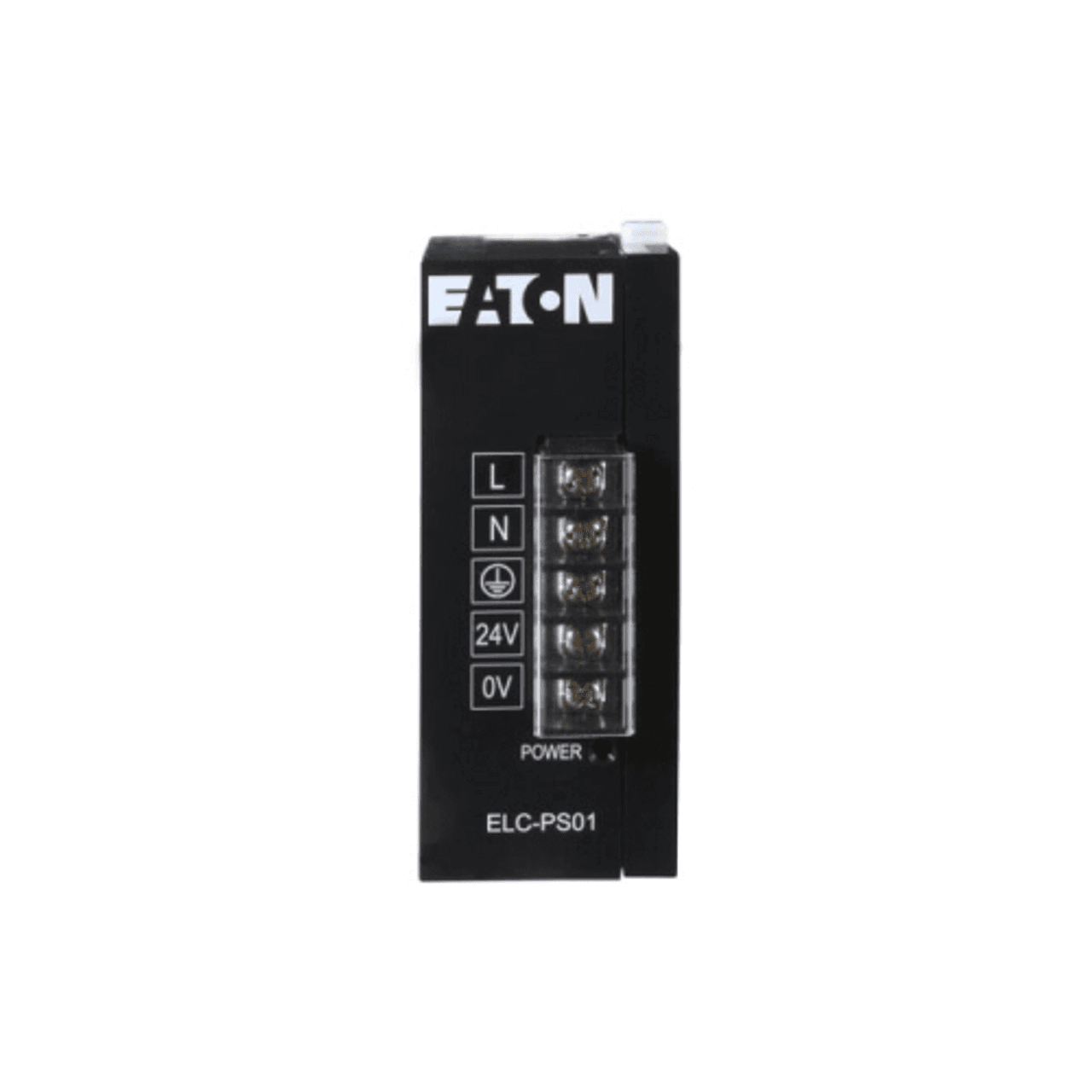 Eaton ELC-PS01 ELC-PS01 Eaton - ELC Series Programmable Logic Controllers, ELC power supply, 24W, 1A, 50/60 Hz, 24 Vdc Output, 100~240 VAC (-15%~+10%) Input Eaton ELC-PS01 ELC-PS01 Eaton - ELC Series Programmable Logic Controllers, ELC power supply, 24W, 1A, 50/60 Hz, 24 Vdc Output, 100~240 VAC (-15%~+10%) Input