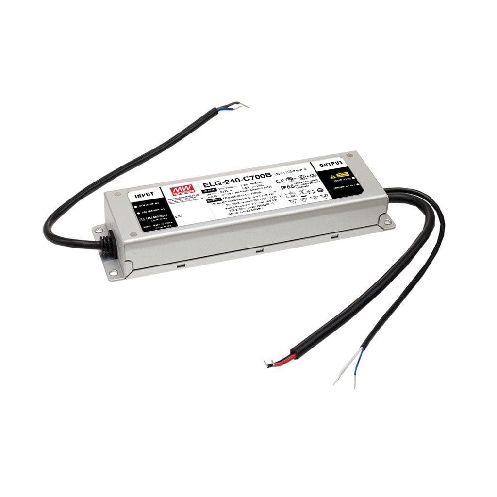 MEAN WELL ELG-240-C1050AB-3Y AC-DC Single output LED Driver (CC) with PFC; 3 wire input; Output 228Vdc at 1.05A; Dimming with 0-10Vdc 10V PWM resistance; IP65; Io adjustable through built-in potentiometer MEAN WELL ELG-240-C1050AB-3Y AC-DC Single output LED Driver (CC) with PFC; 3 wire input; Output 228Vdc at 1.05A; Dimming with 0-10Vdc 10V PWM resistance; IP65; Io adjustable through built-in potentiometer