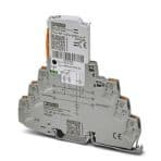 Phoenix Contact 1065320 Surge protection, consisting of protective plug and base element, with integrated status indicator for two signal wires with common reference potential, e.g., Digital IN/OUT. Indirect grounding via gas-filled surge arrester. Phoenix Contact 1065320 Surge protection, consisting of protective plug and base element, with integrated status indicator for two signal wires with common reference potential, e.g., Digital IN/OUT. Indirect grounding via gas-filled surge arrester.